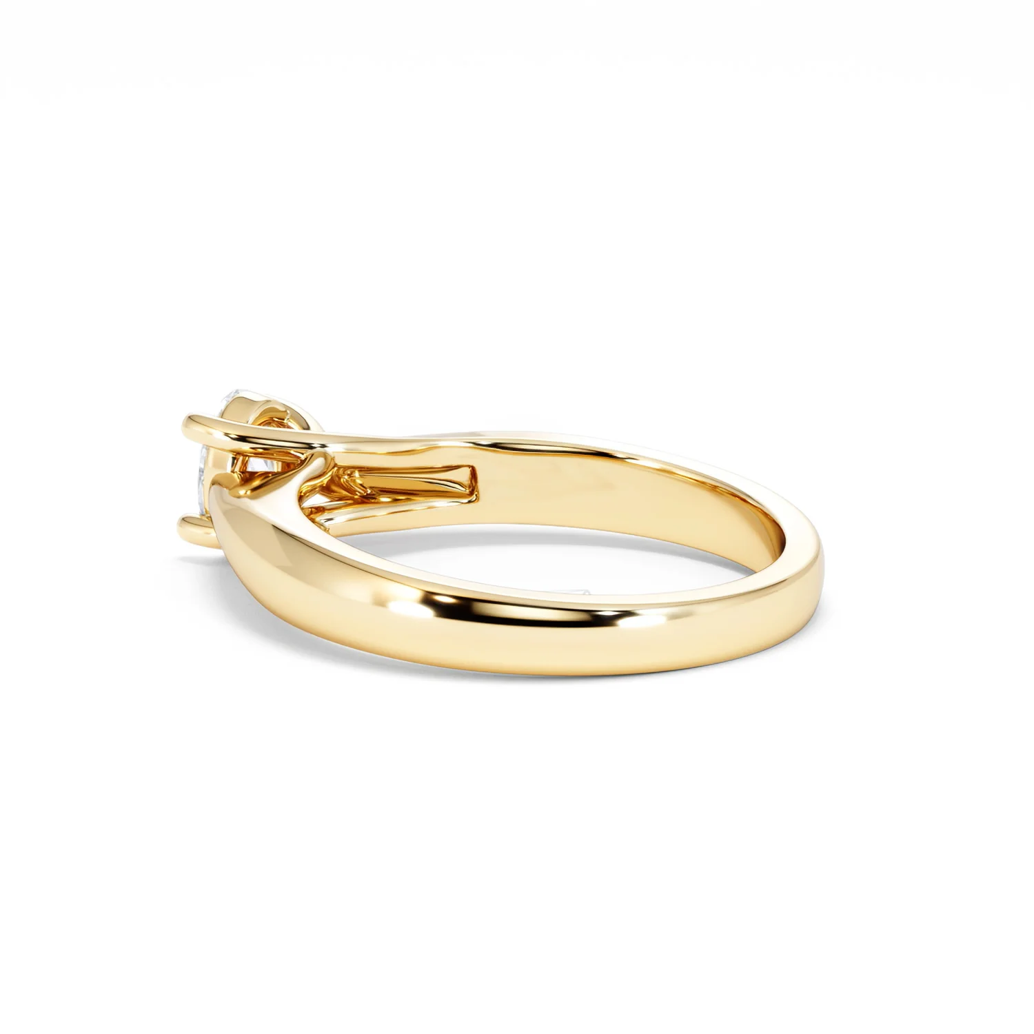 Naomi Oval Cut Lab Diamond Engagement Ring 0.50ct H/SI in 9k Gold - Image 62