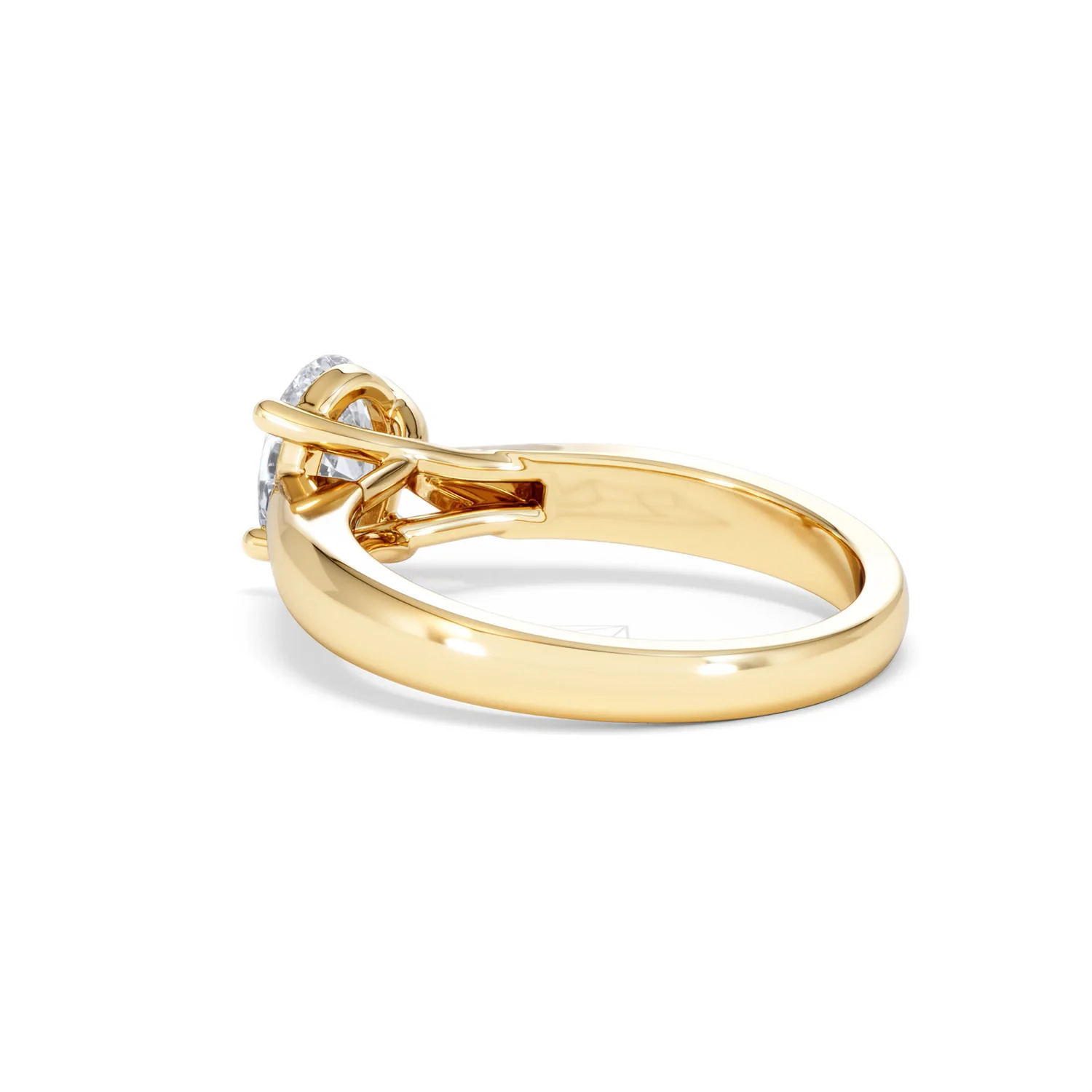 Naomi Oval Cut Lab Diamond Engagement Ring 1.00ct H/SI in 9k Gold - Image 60