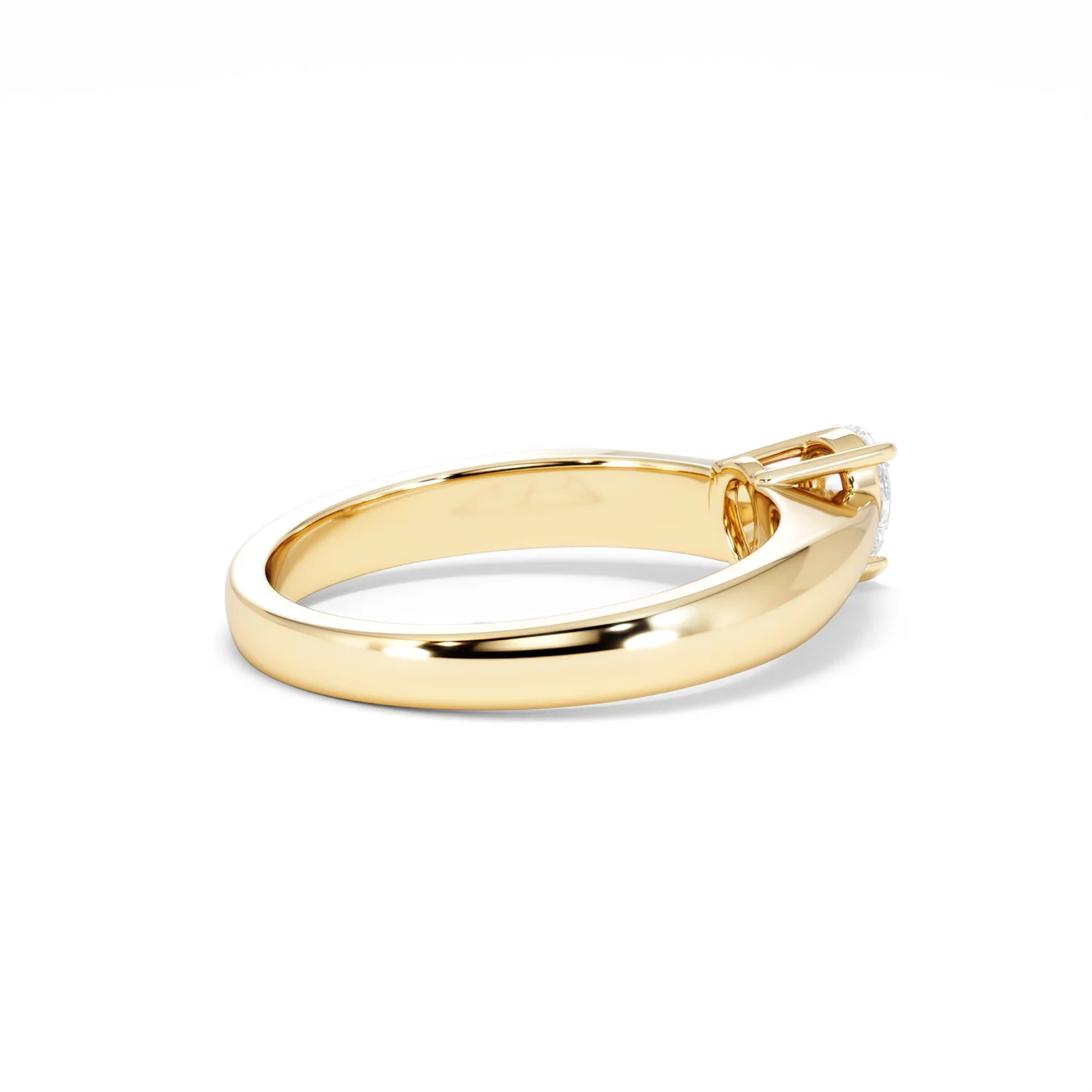 Naomi Pear Cut Lab Diamond Engagement Ring 0.33ct H/SI in 18k Gold Vermeil - Image 37