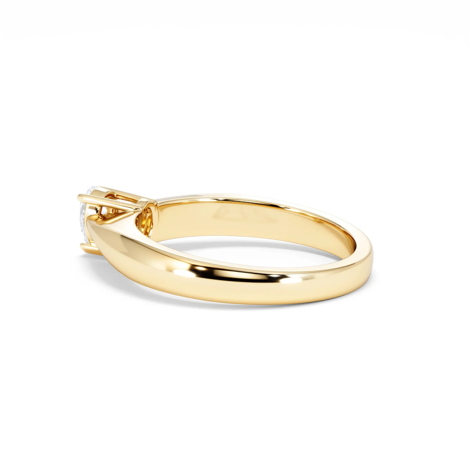 Naomi Pear Cut Lab Diamond Engagement Ring 0.33ct H/SI in 18k Gold Vermeil - Image 64