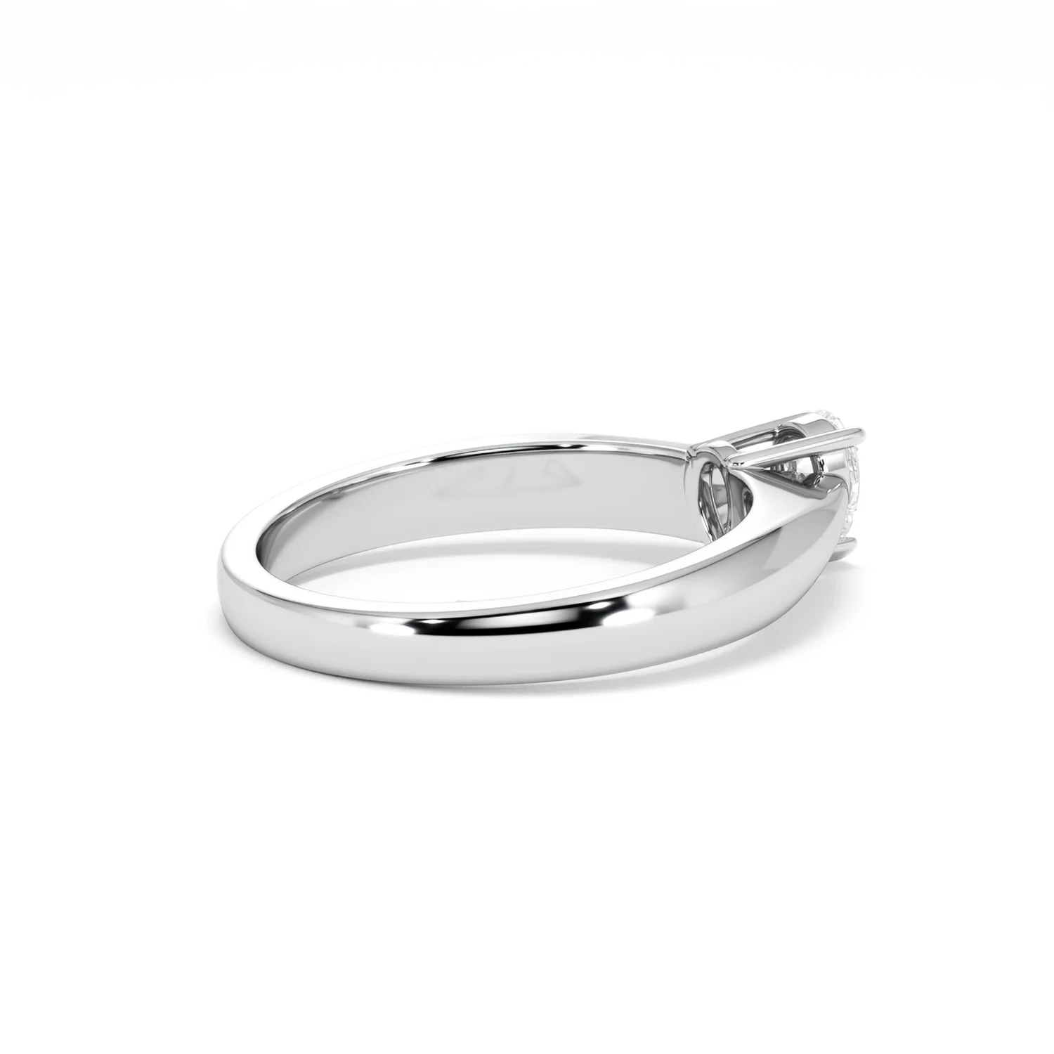 Naomi Pear Cut Lab Diamond Engagement Ring 0.33ct H/SI in 925 Silver - Image 37