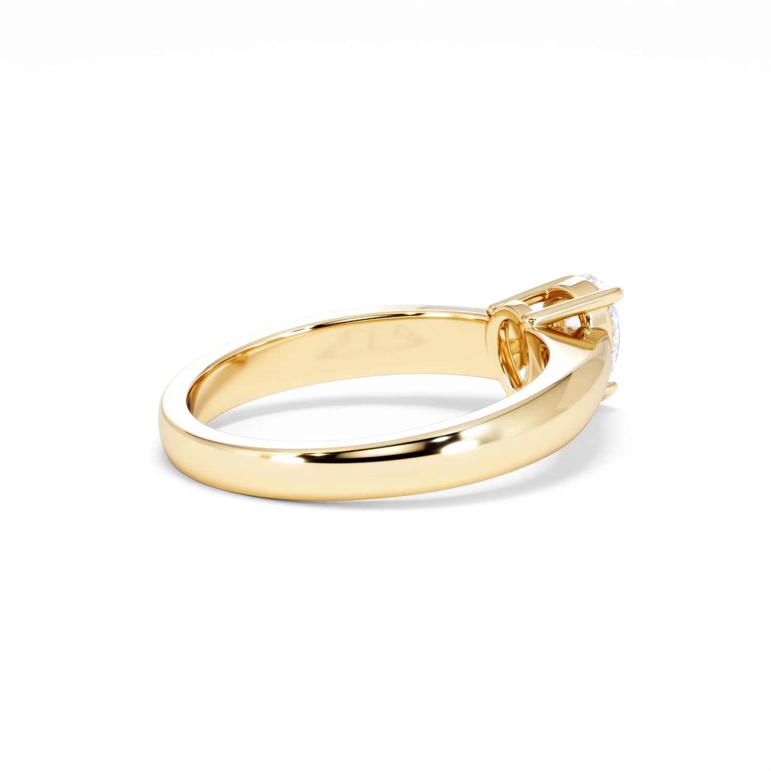Naomi Pear Cut Lab Diamond Engagement Ring 0.50ct H/SI in 18k Gold Vermeil - Image 38