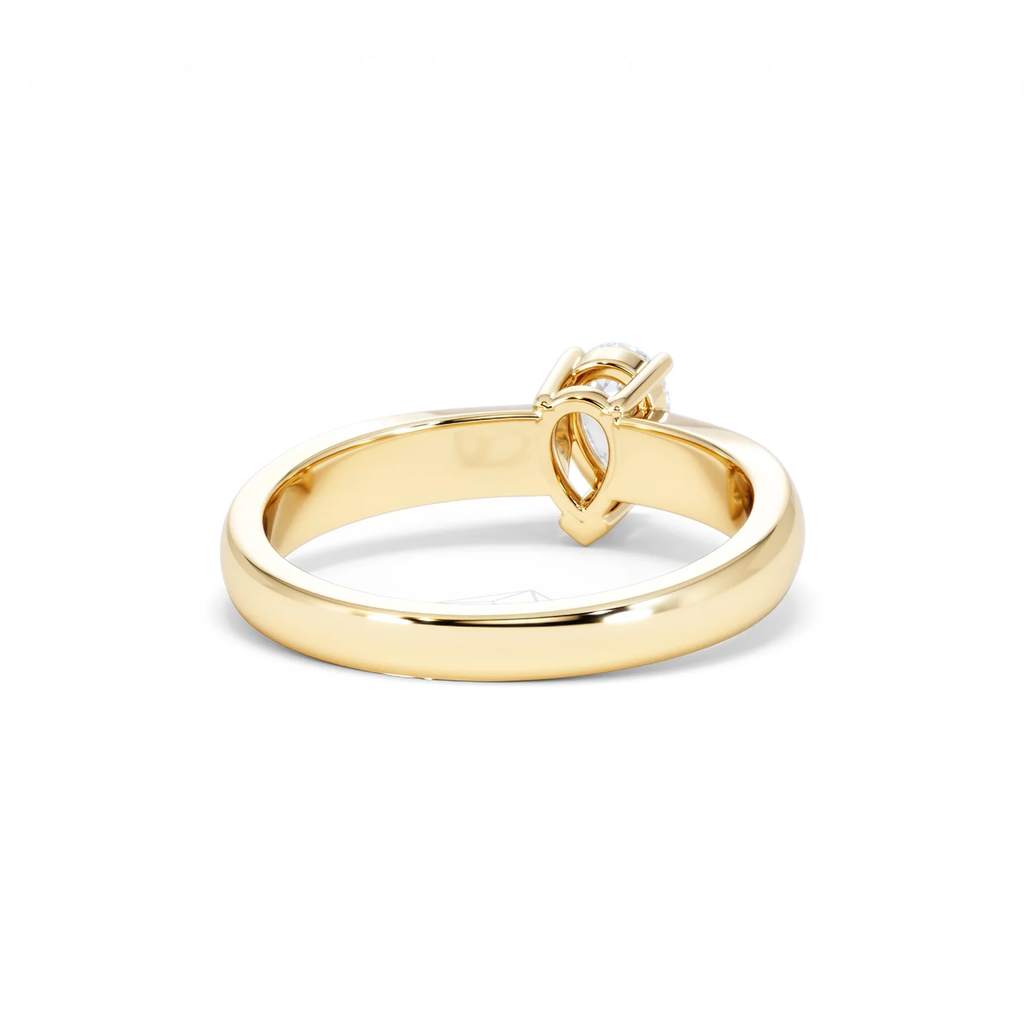 Naomi Pear Cut Lab Diamond Engagement Ring 0.50ct H/SI in 18k Gold Vermeil - Image 46