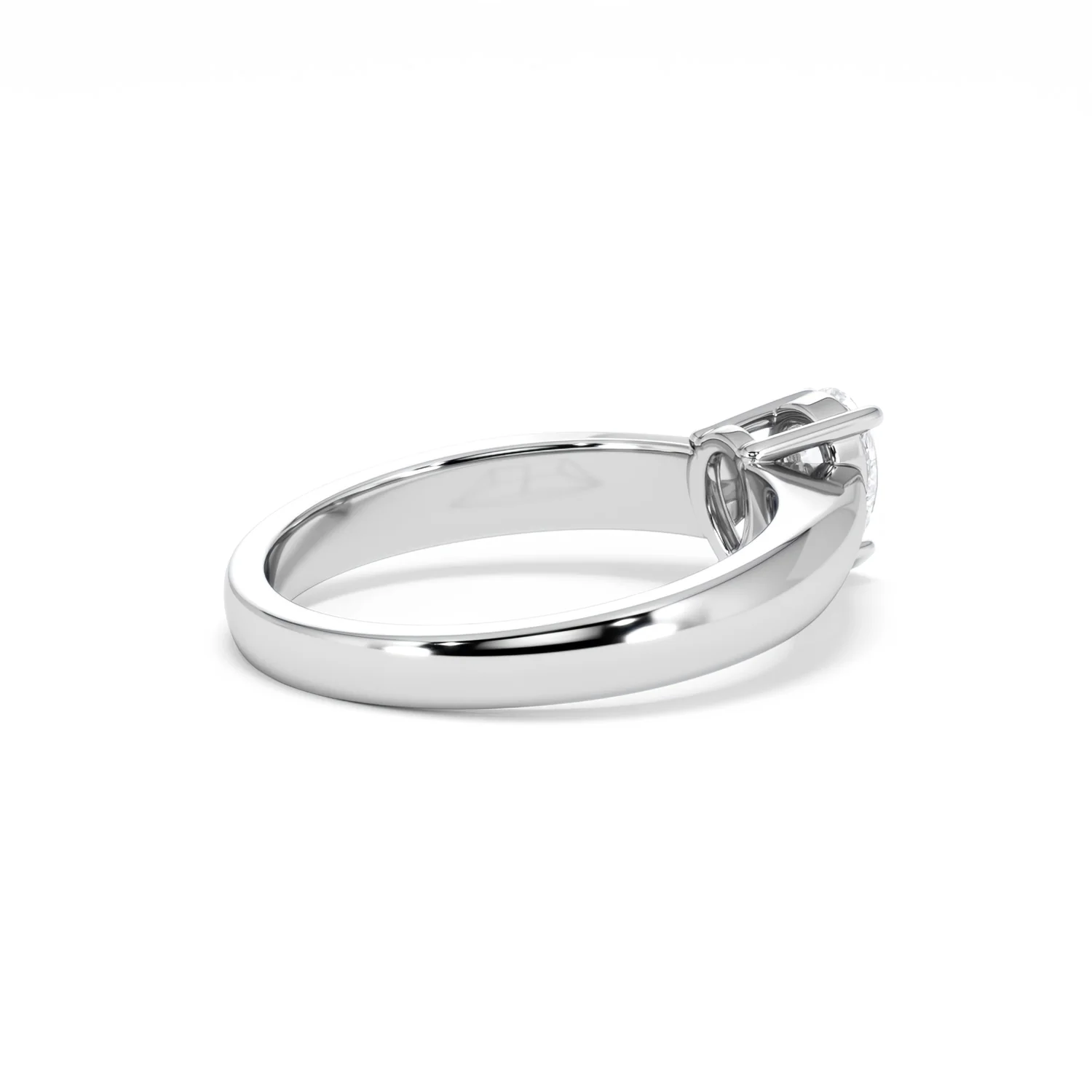 Naomi Pear Cut Lab Diamond Engagement Ring 0.50ct H/SI in 925 Silver - Image 38