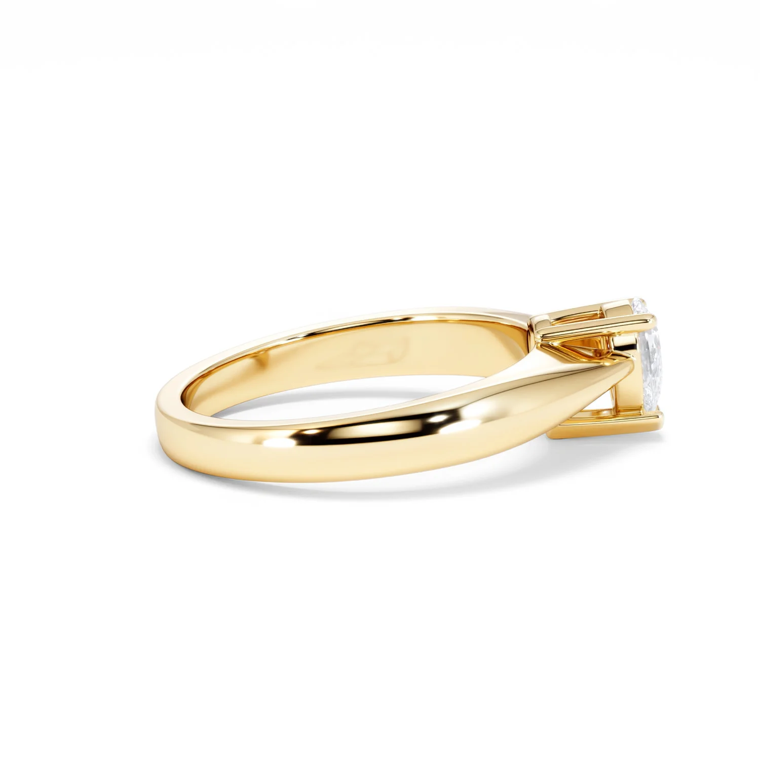 Naomi Pear Cut Lab Diamond Engagement Ring 0.50ct H/SI in 9k Gold - Image 31