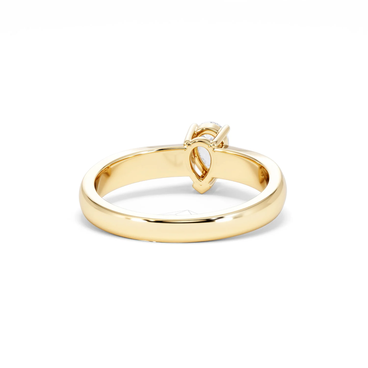 Naomi Pear Cut Lab Diamond Engagement Ring 0.50ct H/SI in 9k Gold - Image 47