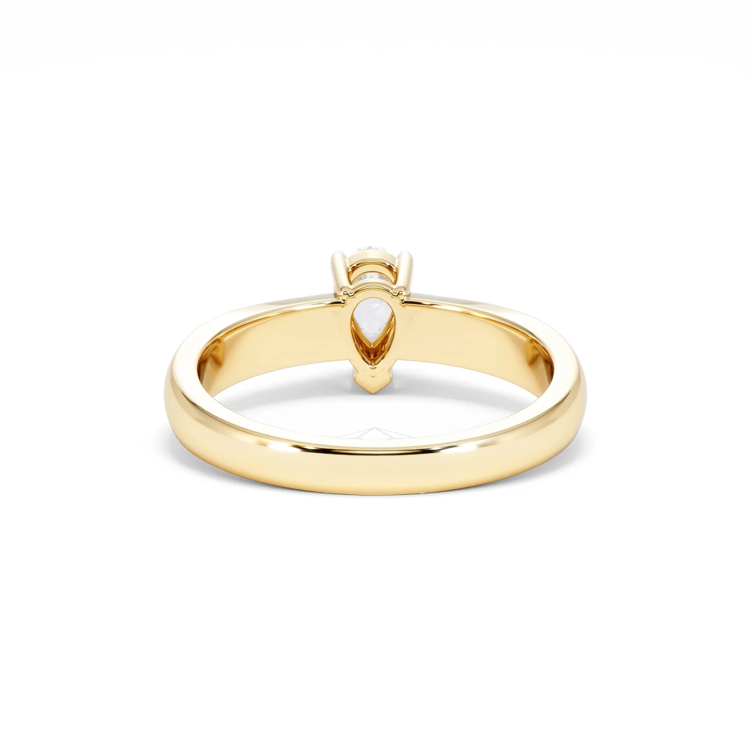 Naomi Pear Cut Lab Diamond Engagement Ring 0.50ct H/SI in 9k Gold - Image 50