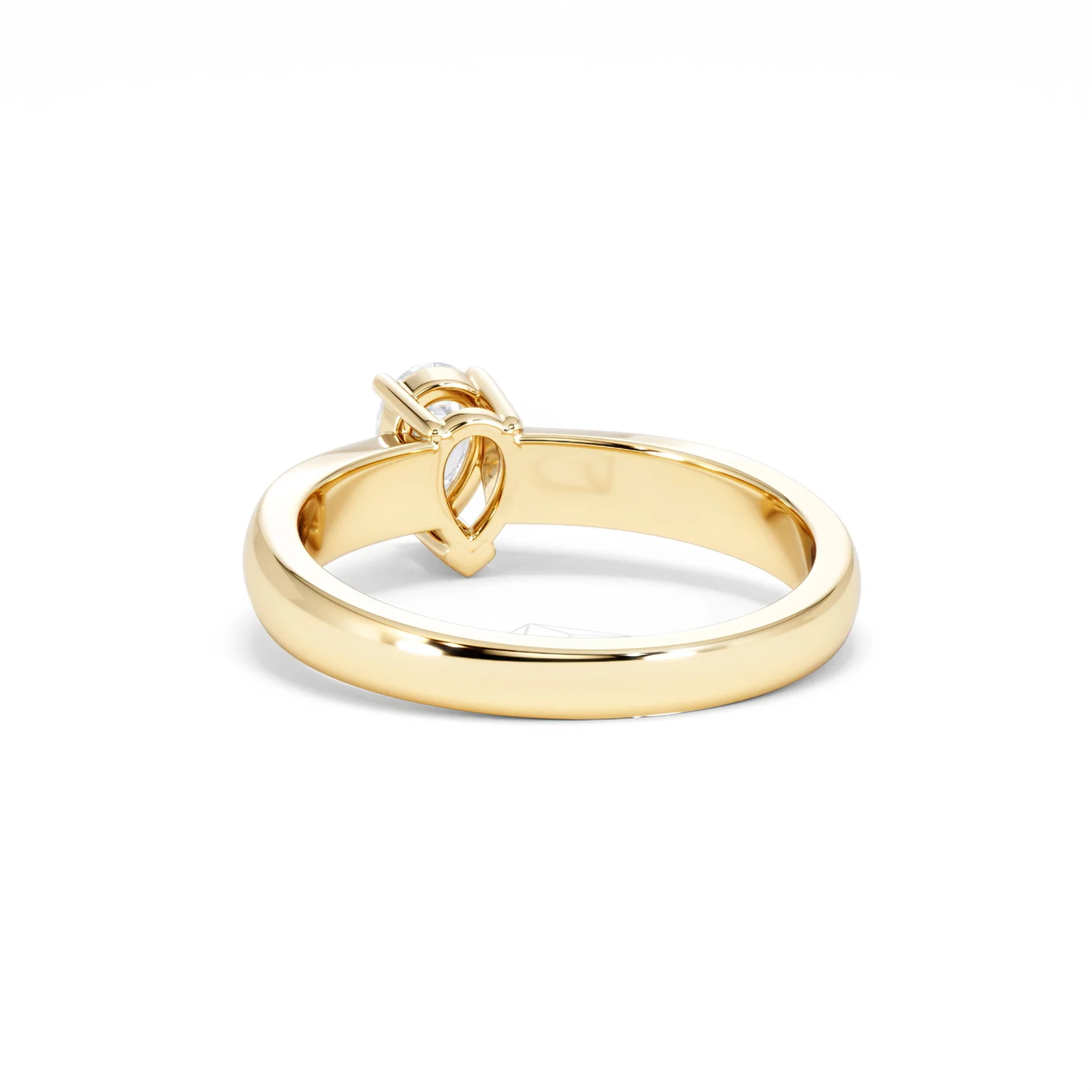 Naomi Pear Cut Lab Diamond Engagement Ring 0.50ct H/SI in 9k Gold - Image 54