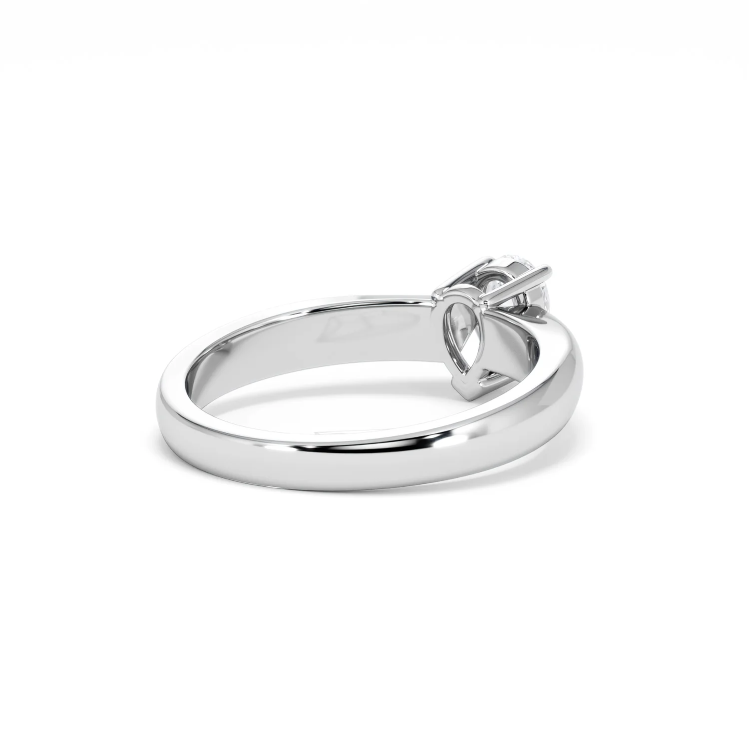 Naomi Pear Cut Lab Diamond Engagement Ring 0.50ct H/SI in 9k White Gold - Image 42