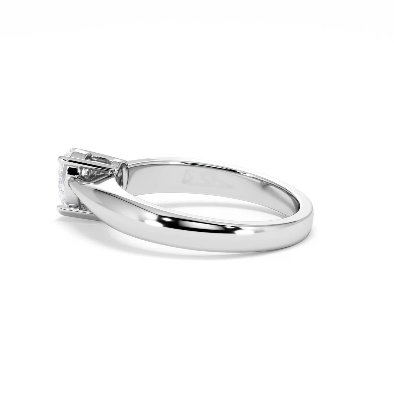 Naomi Pear Cut Lab Diamond Engagement Ring 0.50ct H/SI in 9k White Gold - Image 66