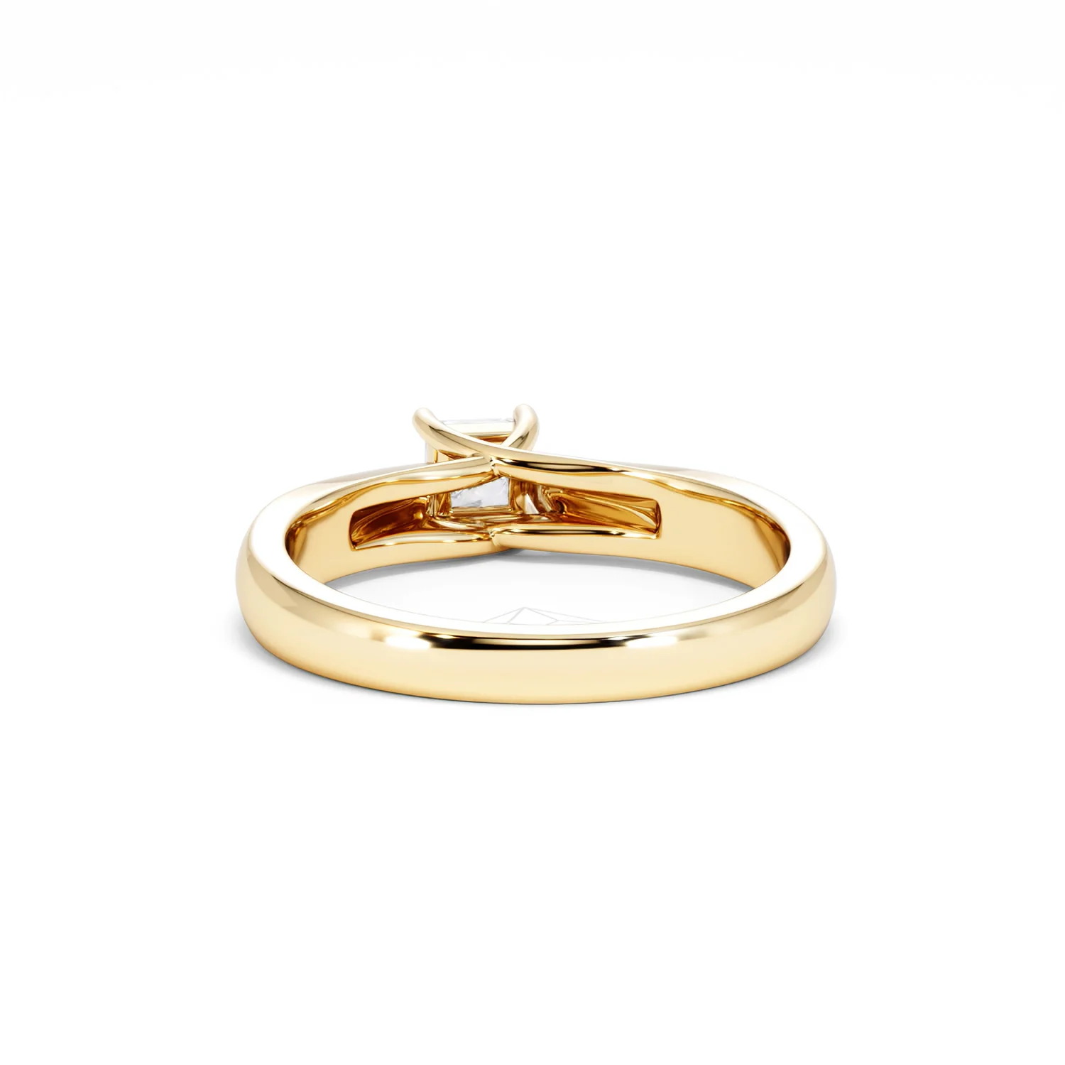 Naomi Princess Cut Lab Diamond Engagement Ring 0.33ct H/SI in 18k Gold Vermeil - Image 52