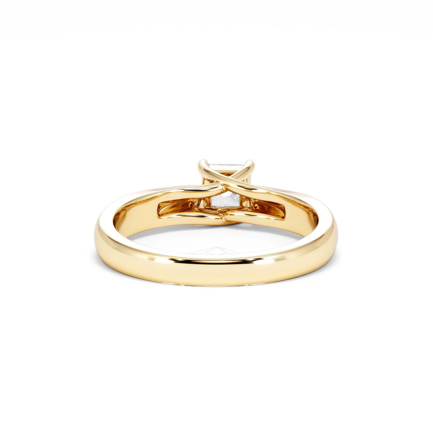 Naomi Princess Cut Lab Diamond Engagement Ring 0.50ct H/SI in 18k Gold Vermeil - Image 49