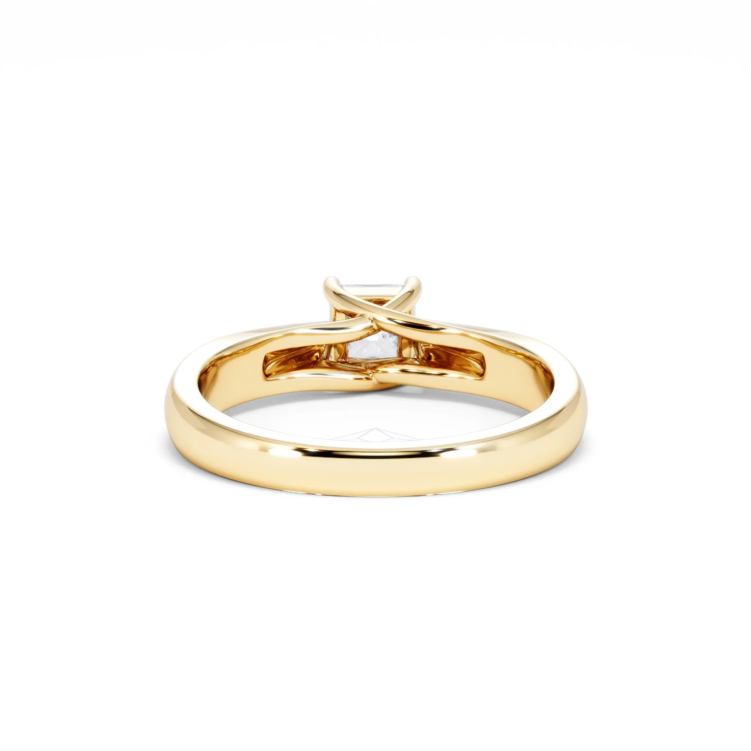 Naomi Princess Cut Lab Diamond Engagement Ring 0.50ct H/SI in 18k Gold Vermeil - Image 50
