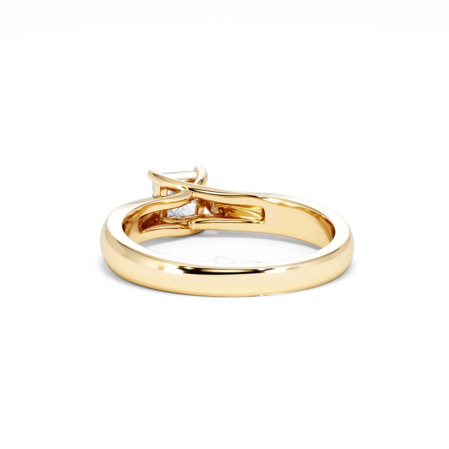 Naomi Princess Cut Lab Diamond Engagement Ring 0.50ct H/SI in 18k Gold Vermeil - Image 54
