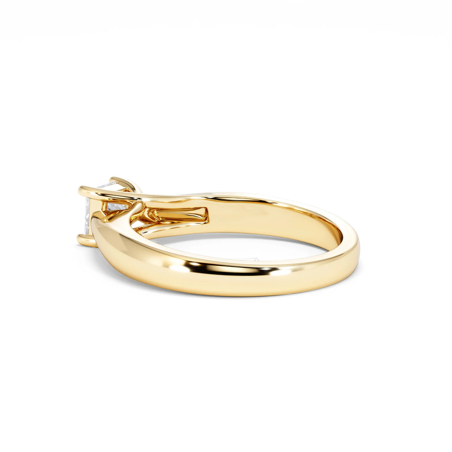 Naomi Princess Cut Lab Diamond Engagement Ring 0.50ct H/SI in 18k Gold Vermeil - Image 62