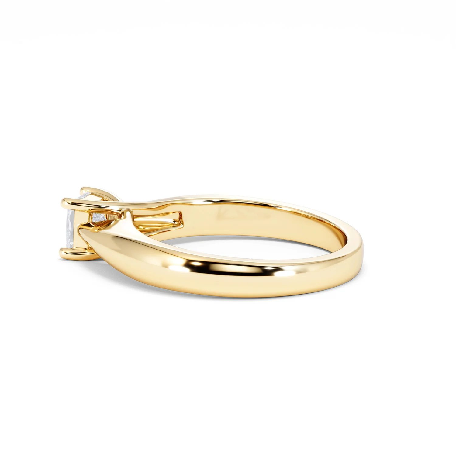 Naomi Princess Cut Lab Diamond Engagement Ring 0.50ct H/SI in 18k Gold Vermeil - Image 66