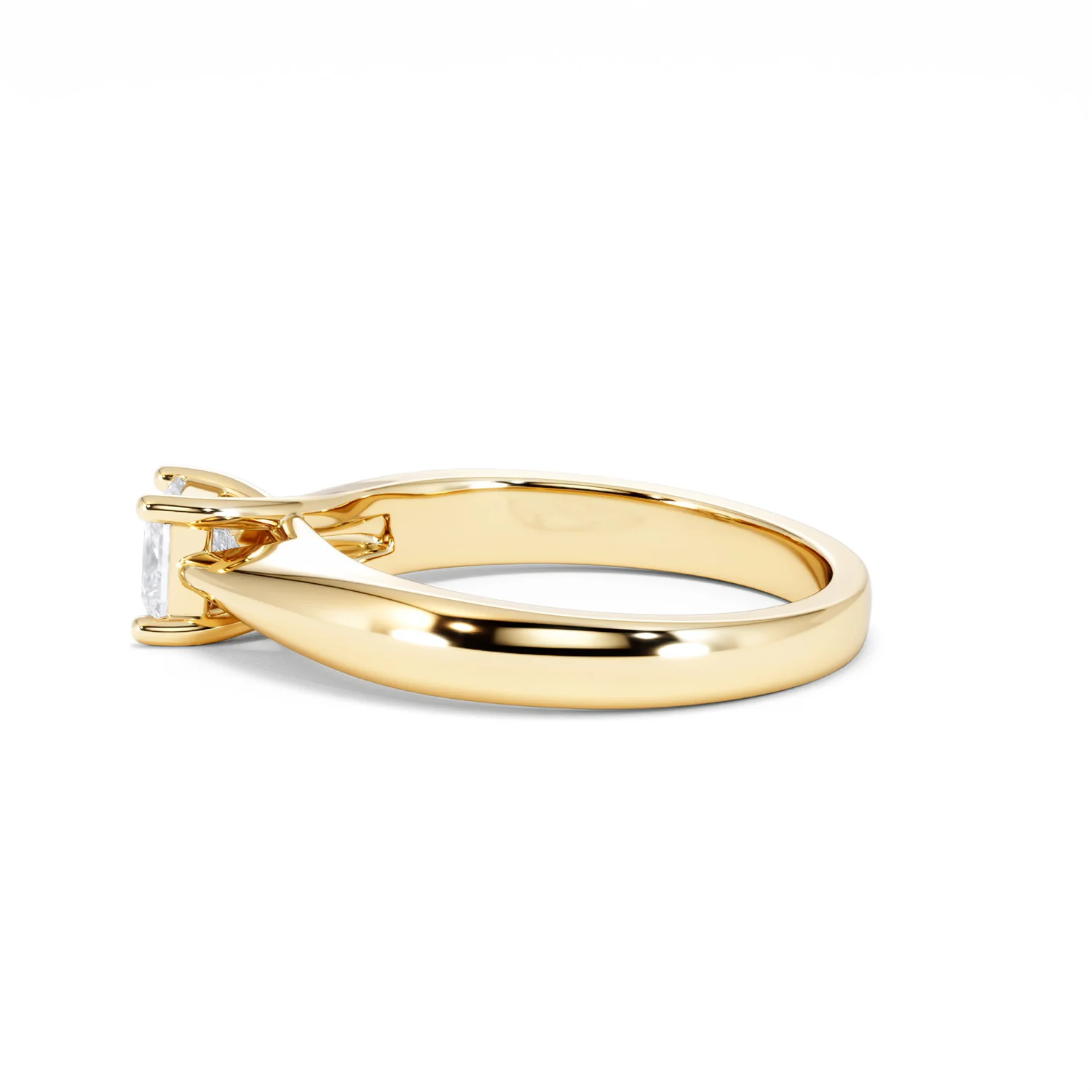 Naomi Princess Cut Lab Diamond Engagement Ring 0.50ct H/SI in 18k Gold Vermeil - Image 69