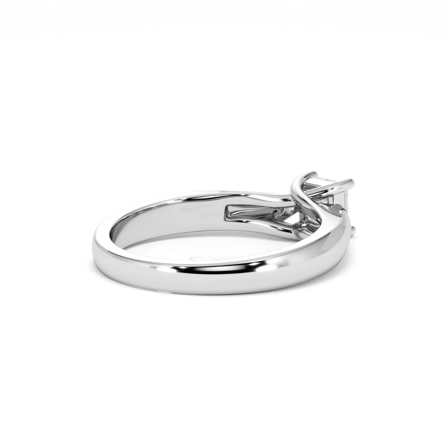 Naomi Princess Cut Lab Diamond Engagement Ring 0.50ct H/SI in 925 Silver - Image 40