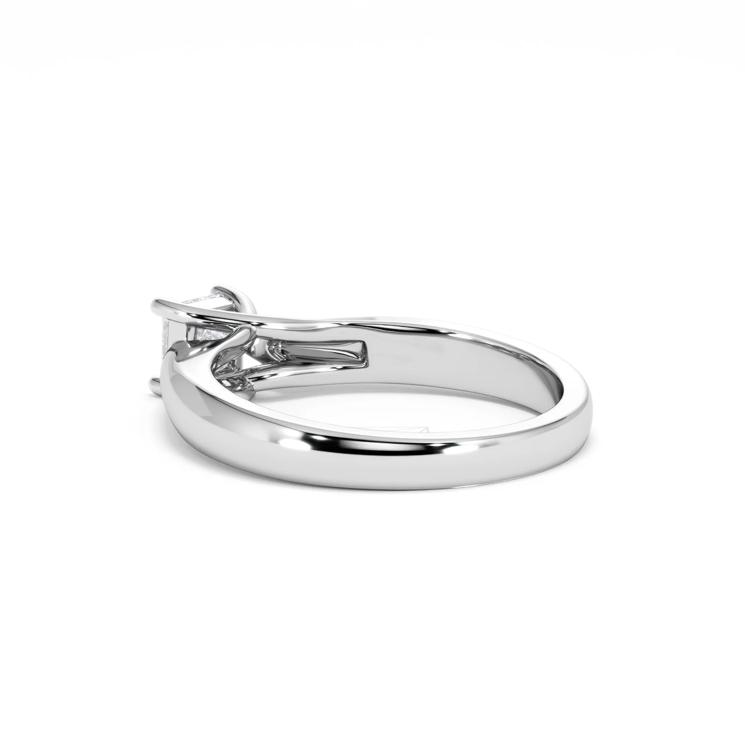 Naomi Princess Cut Lab Diamond Engagement Ring 0.50ct H/SI in 925 Silver - Image 60