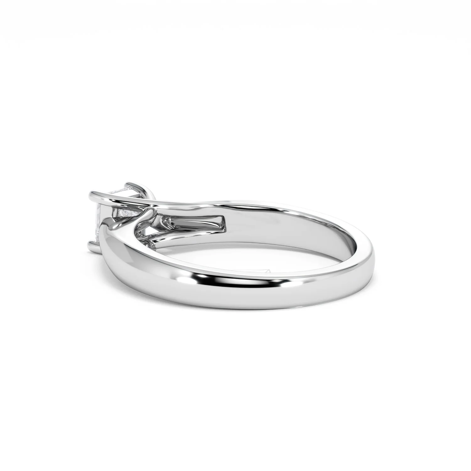 Naomi Princess Cut Lab Diamond Engagement Ring 0.50ct H/SI in 925 Silver - Image 61