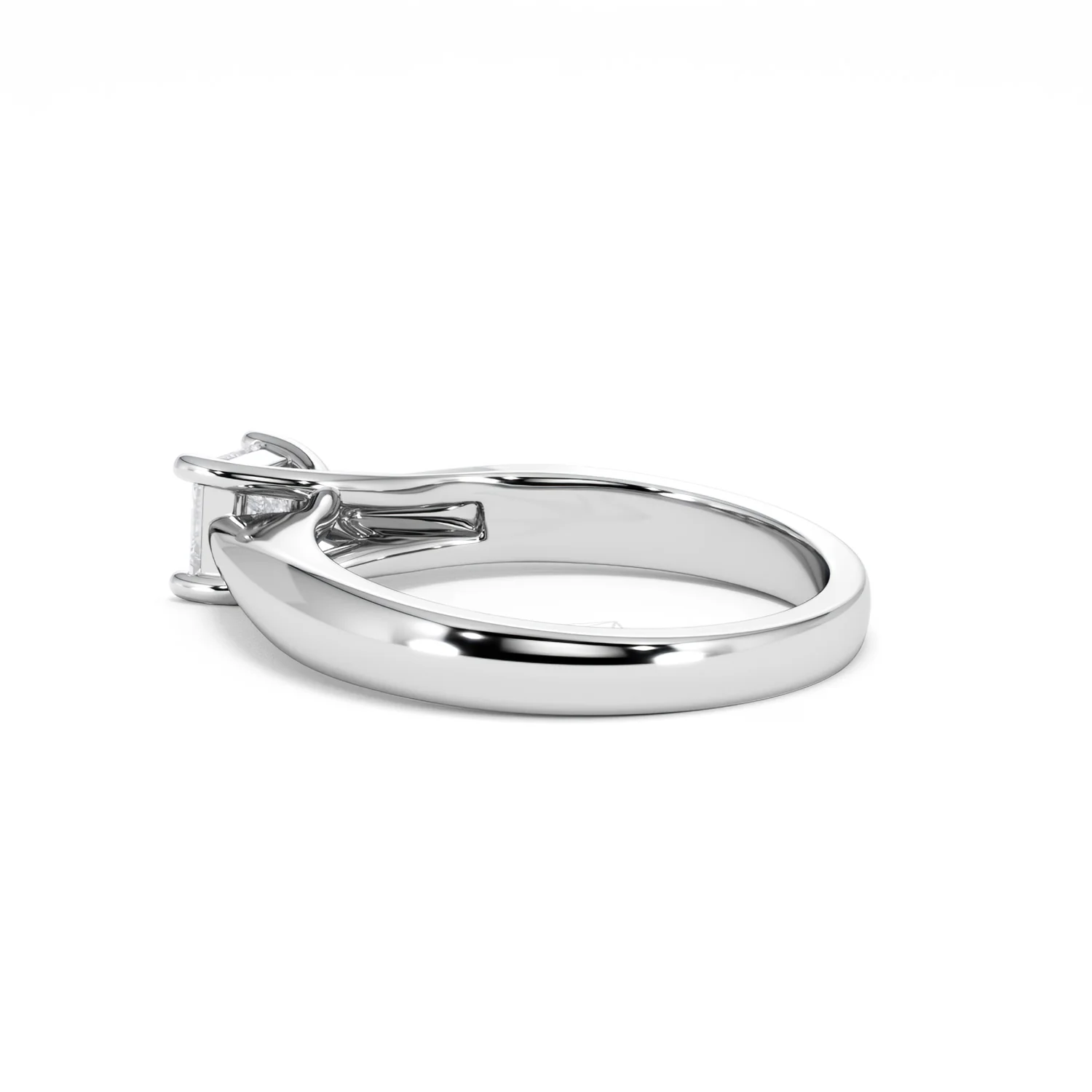 Naomi Princess Cut Lab Diamond Engagement Ring 0.50ct H/SI in 925 Silver - Image 63