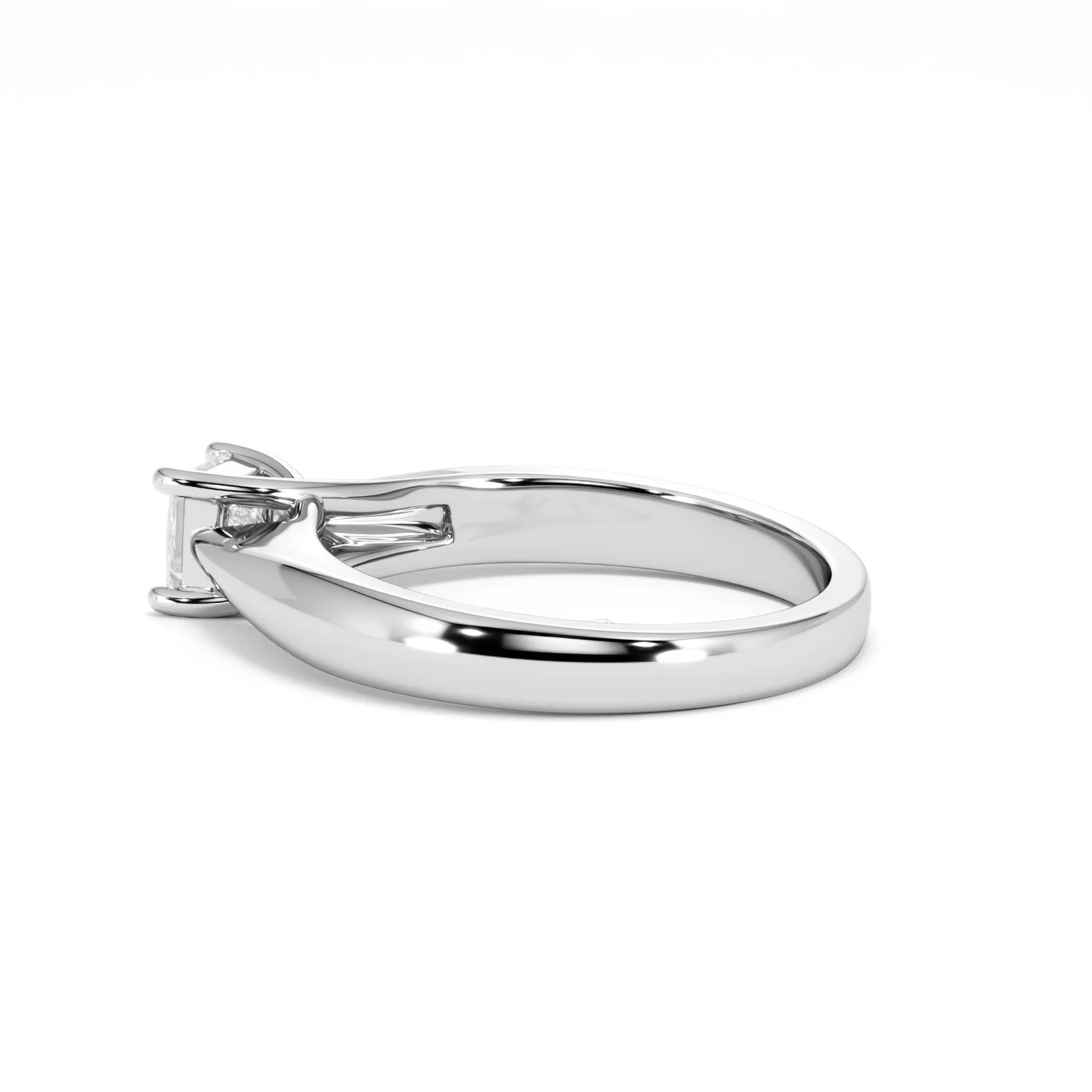 Naomi Princess Cut Lab Diamond Engagement Ring 0.50ct H/SI in 925 Silver - Image 65