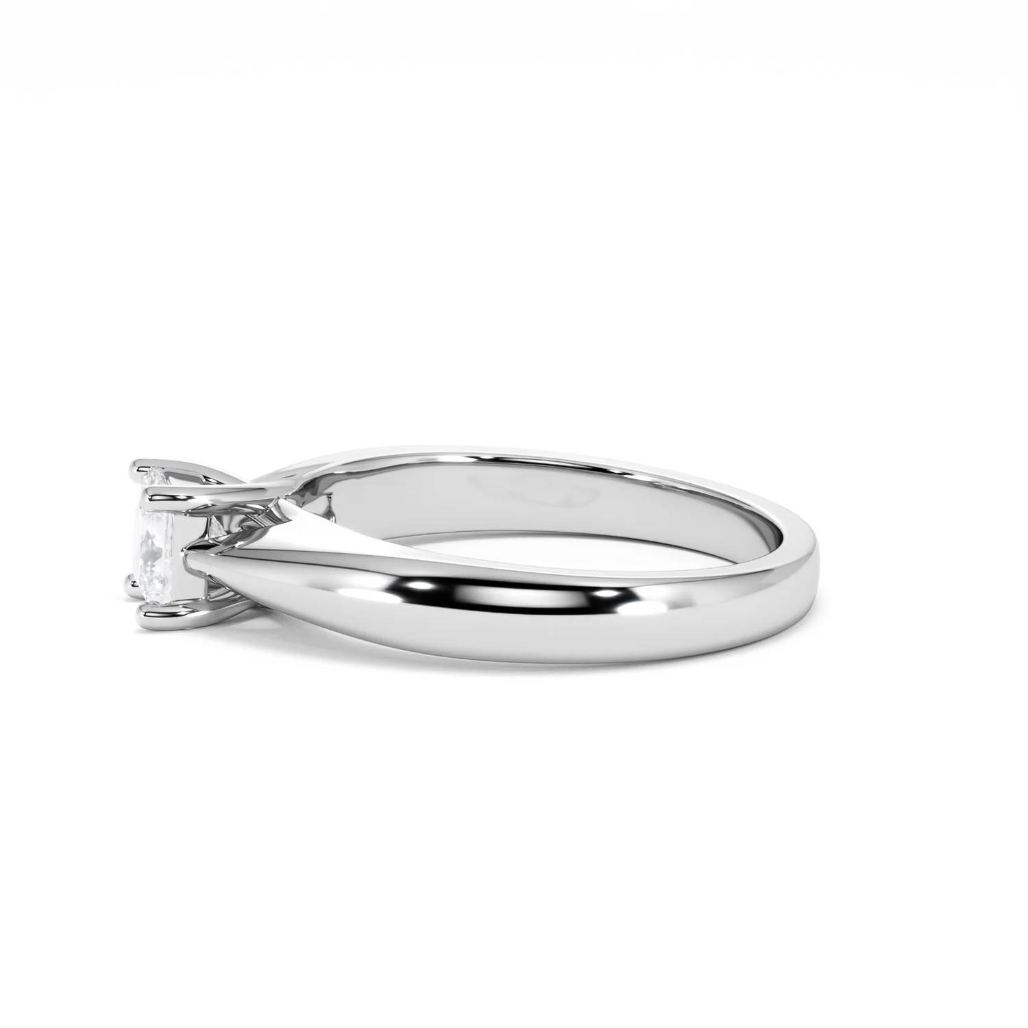 Naomi Princess Cut Lab Diamond Engagement Ring 0.50ct H/SI in 925 Silver - Image 72