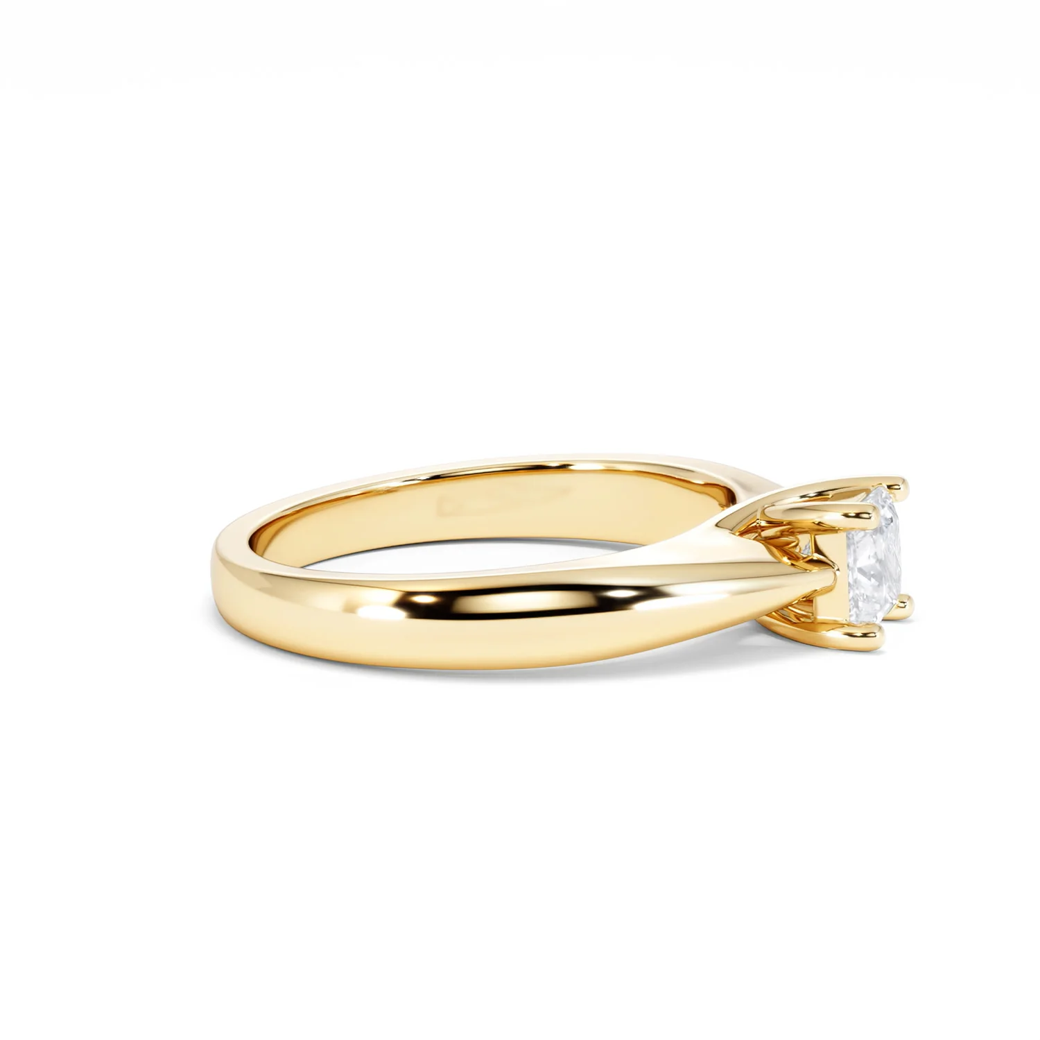 Naomi Princess Cut Lab Diamond Engagement Ring 0.50ct H/SI in 9k Gold - Image 26