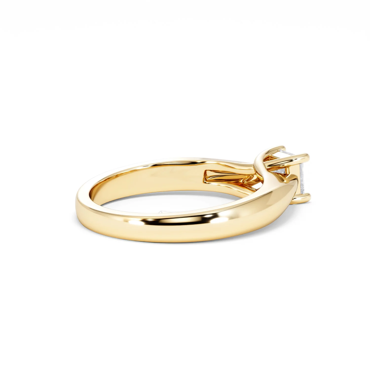 Naomi Princess Cut Lab Diamond Engagement Ring 0.50ct H/SI in 9k Gold - Image 37