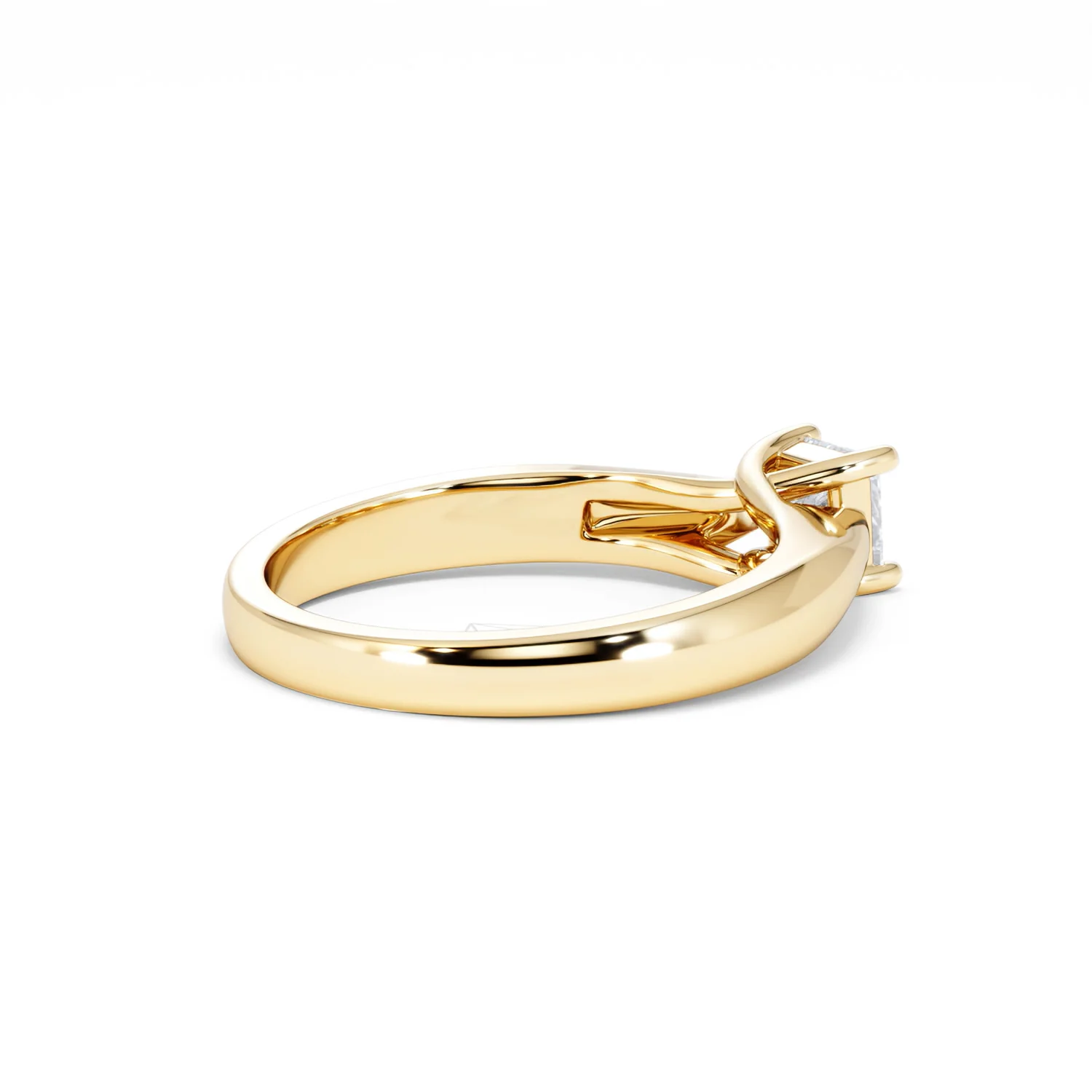 Naomi Princess Cut Lab Diamond Engagement Ring 0.50ct H/SI in 9k Gold - Image 38