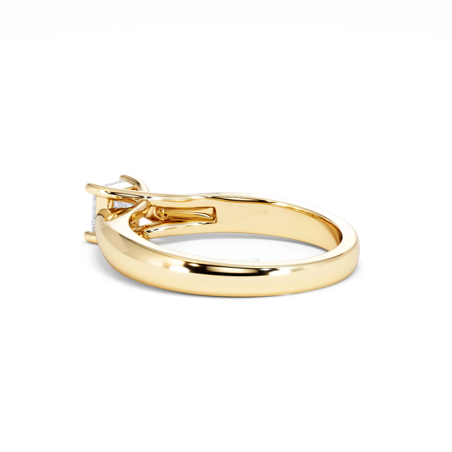 Naomi Princess Cut Lab Diamond Engagement Ring 0.50ct H/SI in 9k Gold - Image 61