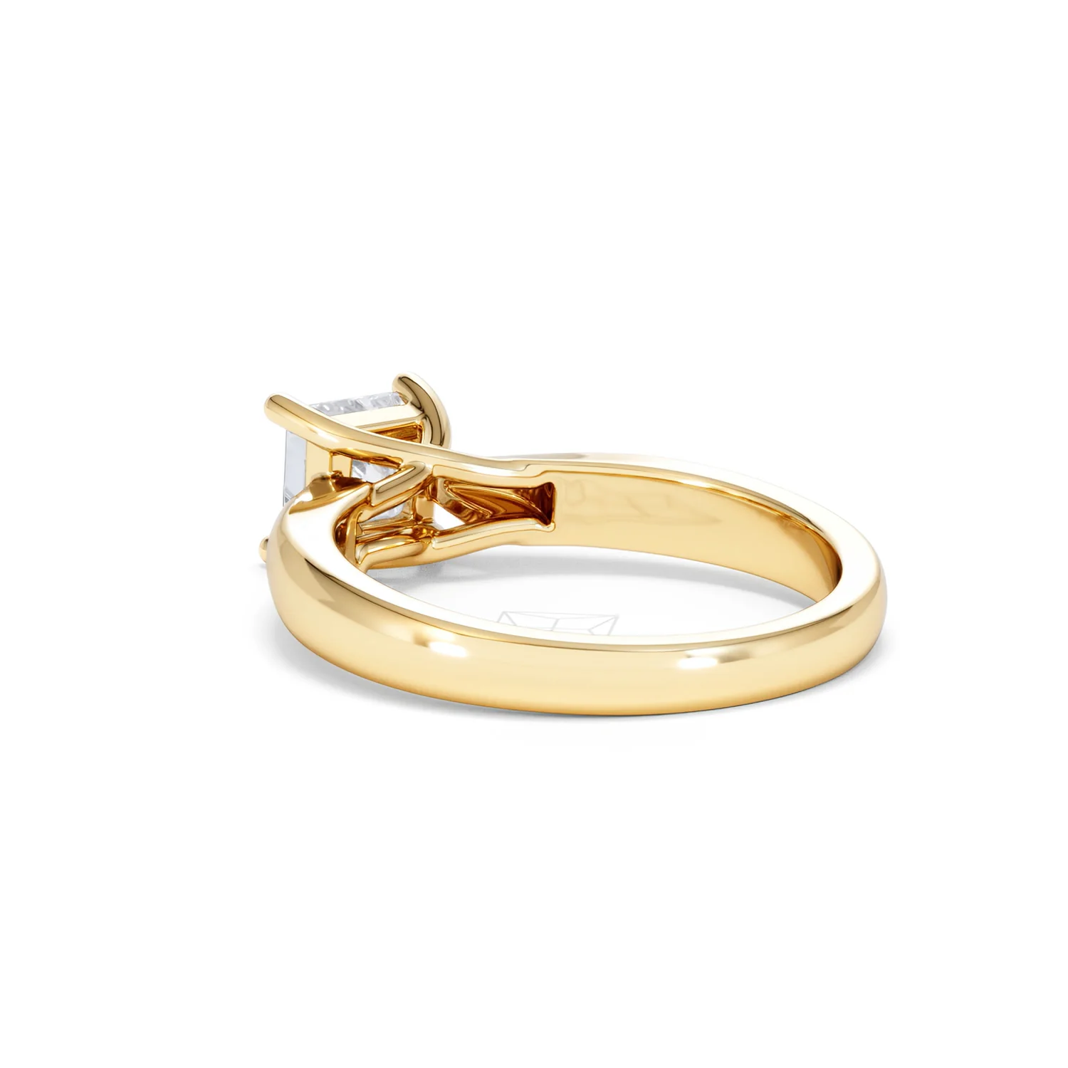 Naomi Princess Cut Lab Diamond Engagement Ring 1.00ct H/SI in 9k Gold - Image 58