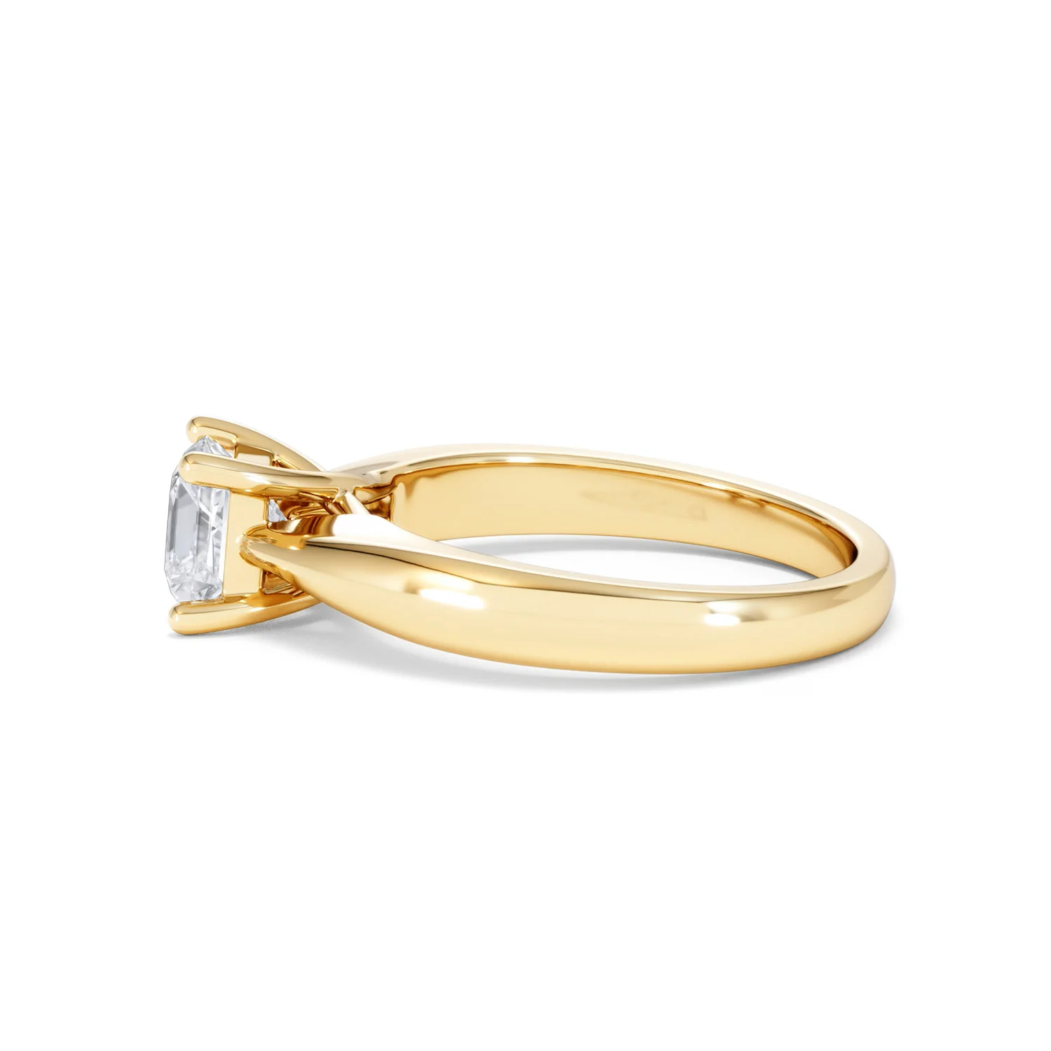 Naomi Princess Cut Lab Diamond Engagement Ring 1.00ct H/SI in 9k Gold - Image 70