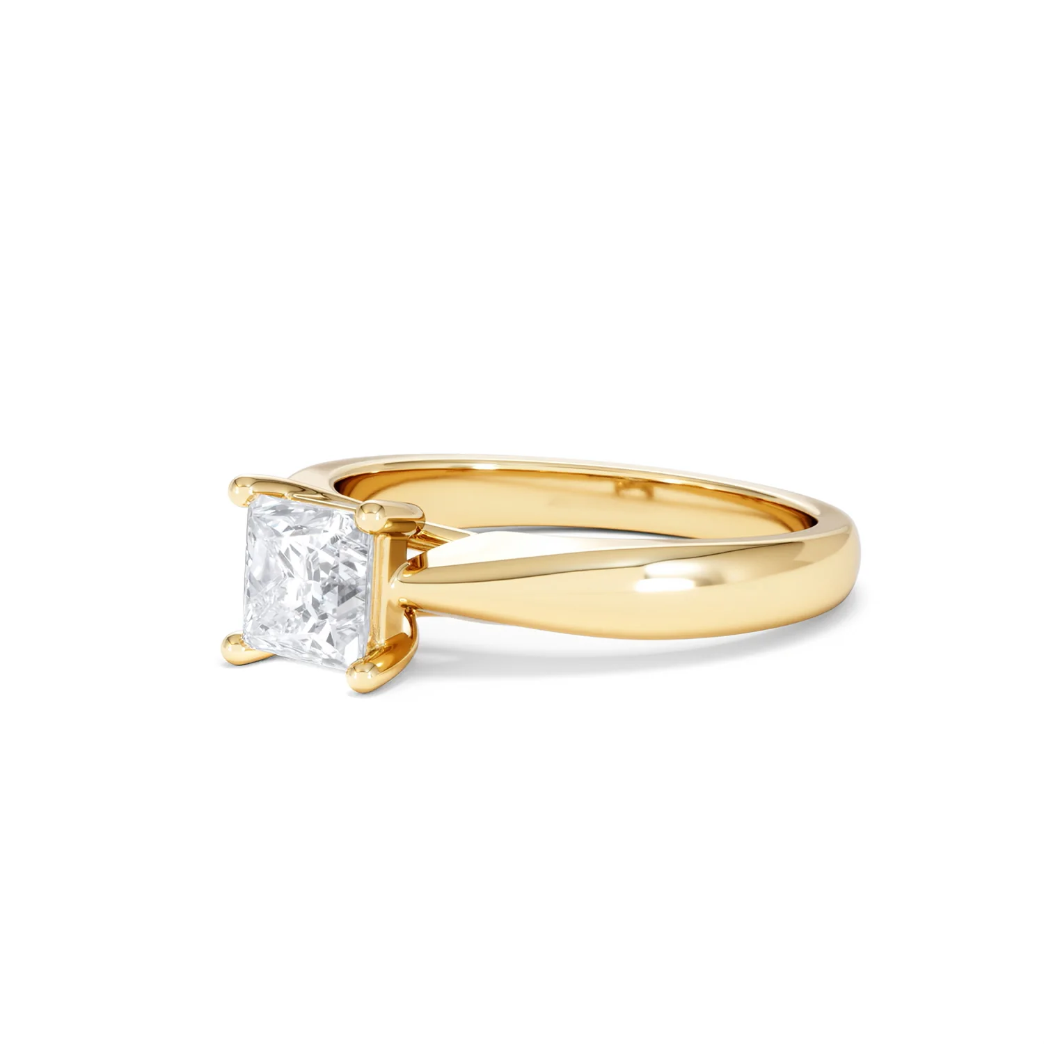 Naomi Princess Cut Lab Diamond Engagement Ring 1.00ct H/SI in 9k Gold - Image 81
