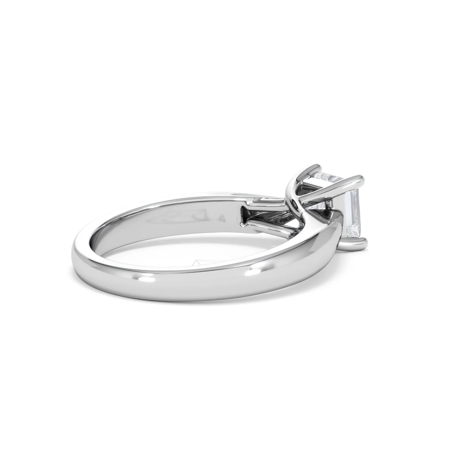 Naomi Princess Cut Lab Diamond Engagement Ring 1.00ct H/SI in 9k White Gold - Image 38