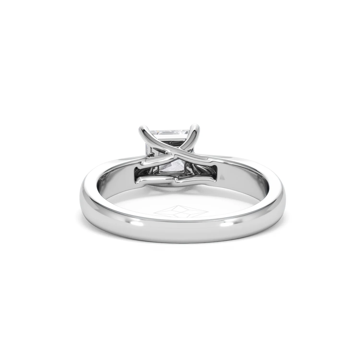 Naomi Princess Cut Lab Diamond Engagement Ring 1.00ct H/SI in 9k White Gold - Image 51