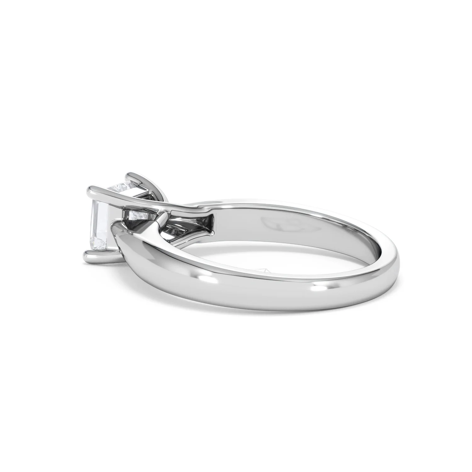 Naomi Princess Cut Lab Diamond Engagement Ring 1.00ct H/SI in 9k White Gold - Image 63