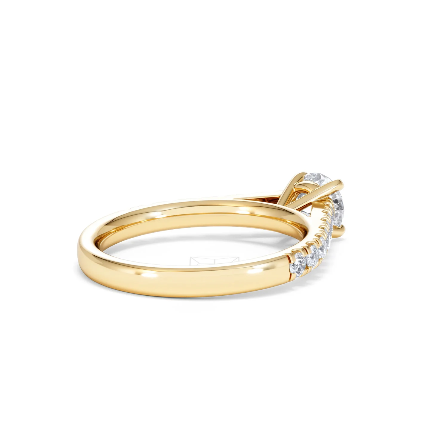 Natalia GIA Diamond Engagement Side Stone Ring 18K Gold 1.15CT G/VS2 - Image 38