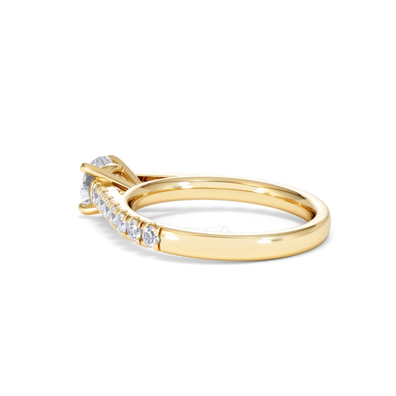 Natalia GIA Diamond Engagement Side Stone Ring 18K Gold 1.15CT G/VS2 - Image 60