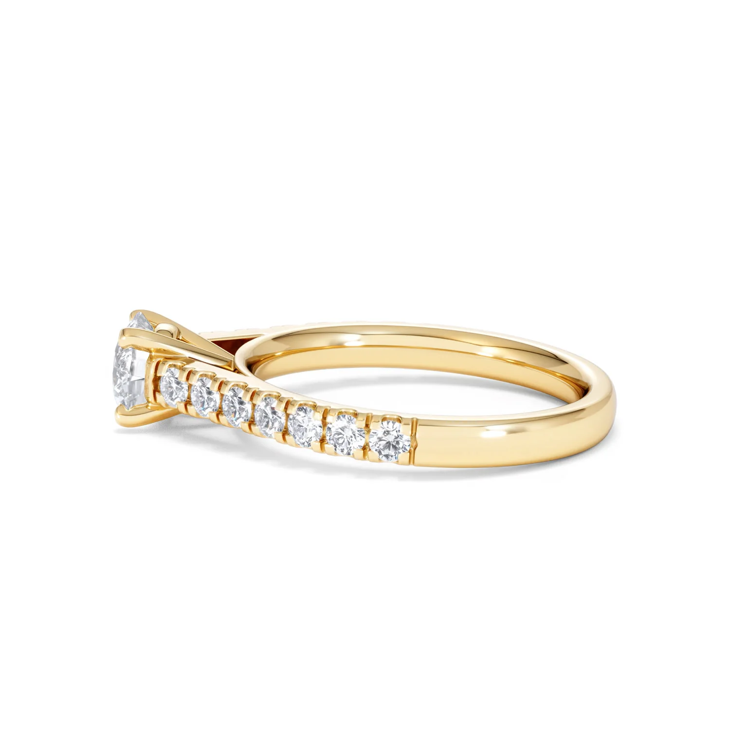Natalia GIA Diamond Engagement Side Stone Ring 18K Gold 1.15CT G/VS2 - Image 67