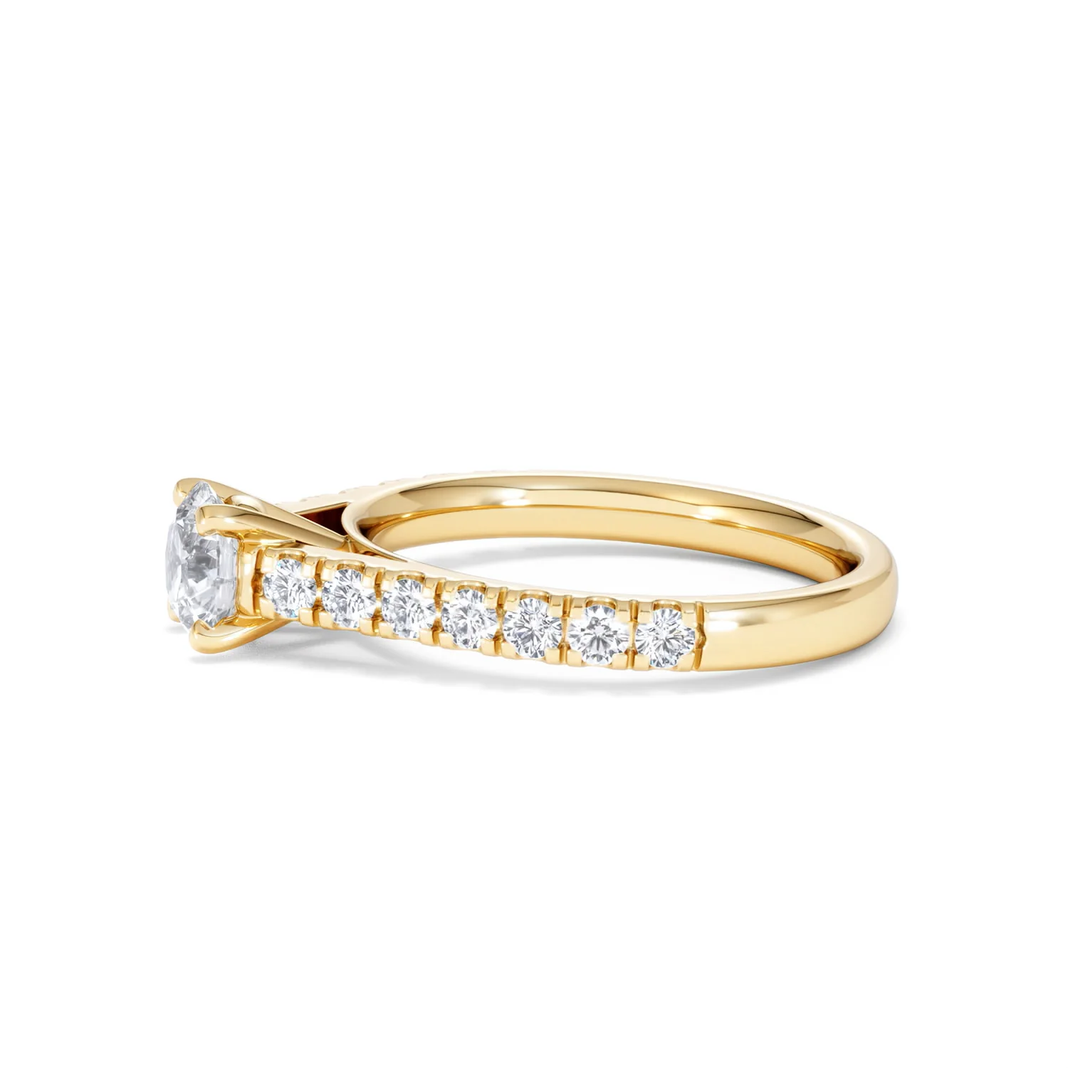 Natalia GIA Diamond Engagement Side Stone Ring 18K Gold 1.15CT G/VS2 - Image 71