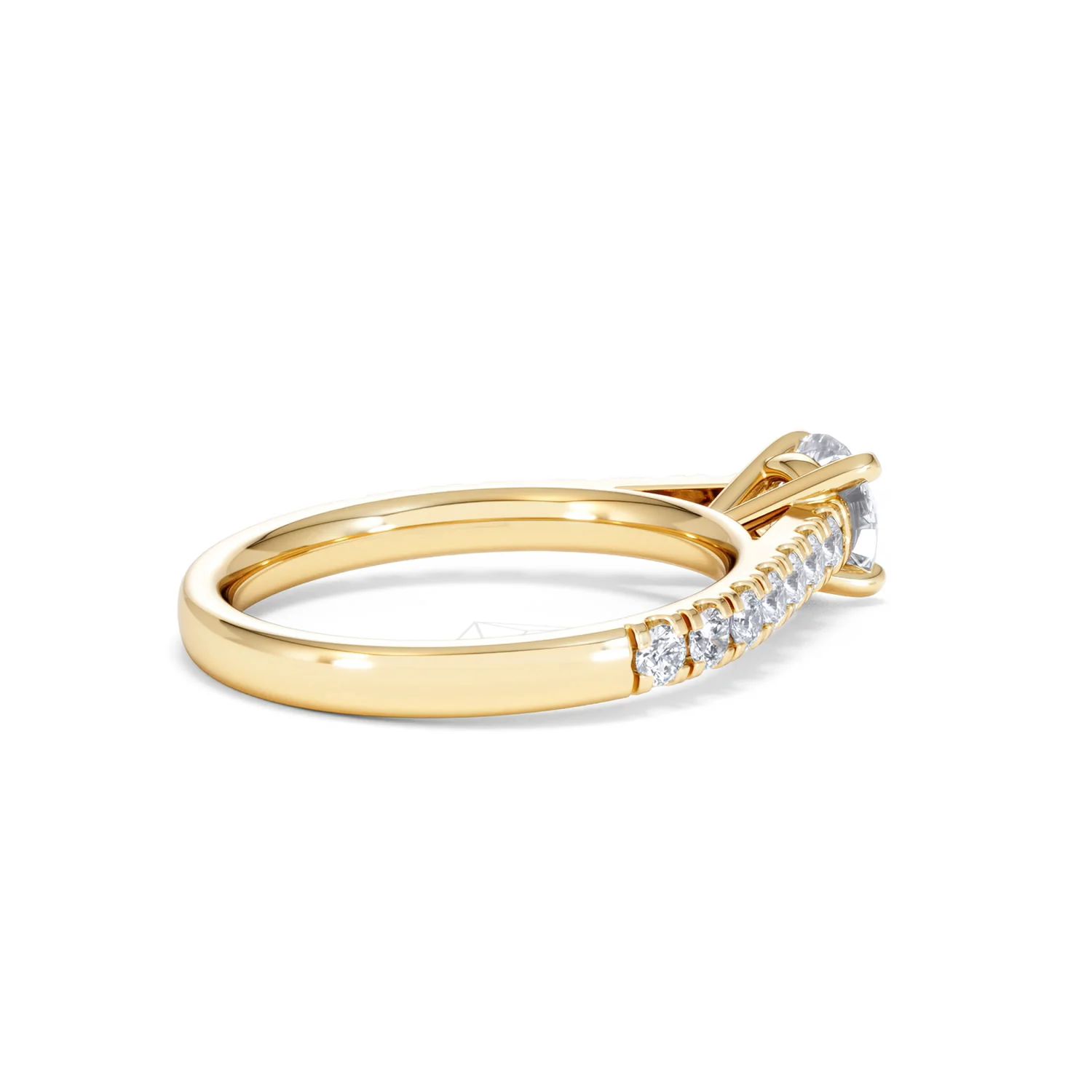 Natalia GIA Diamond Engagement Side Stone Ring 18K Gold 1.15CT G/SI2 - Image 35