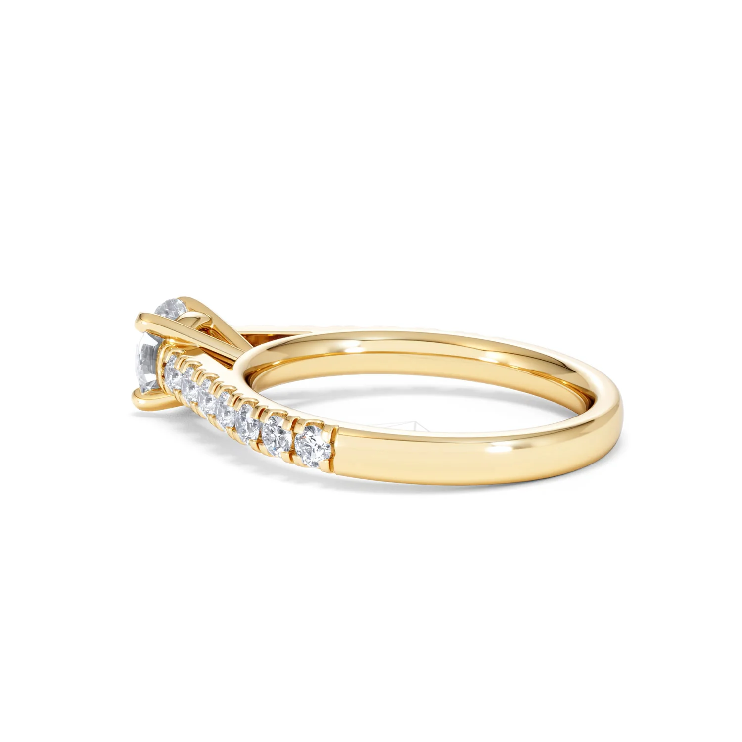 Natalia GIA Diamond Engagement Side Stone Ring 18K Gold 1.15CT G/SI2 - Image 62