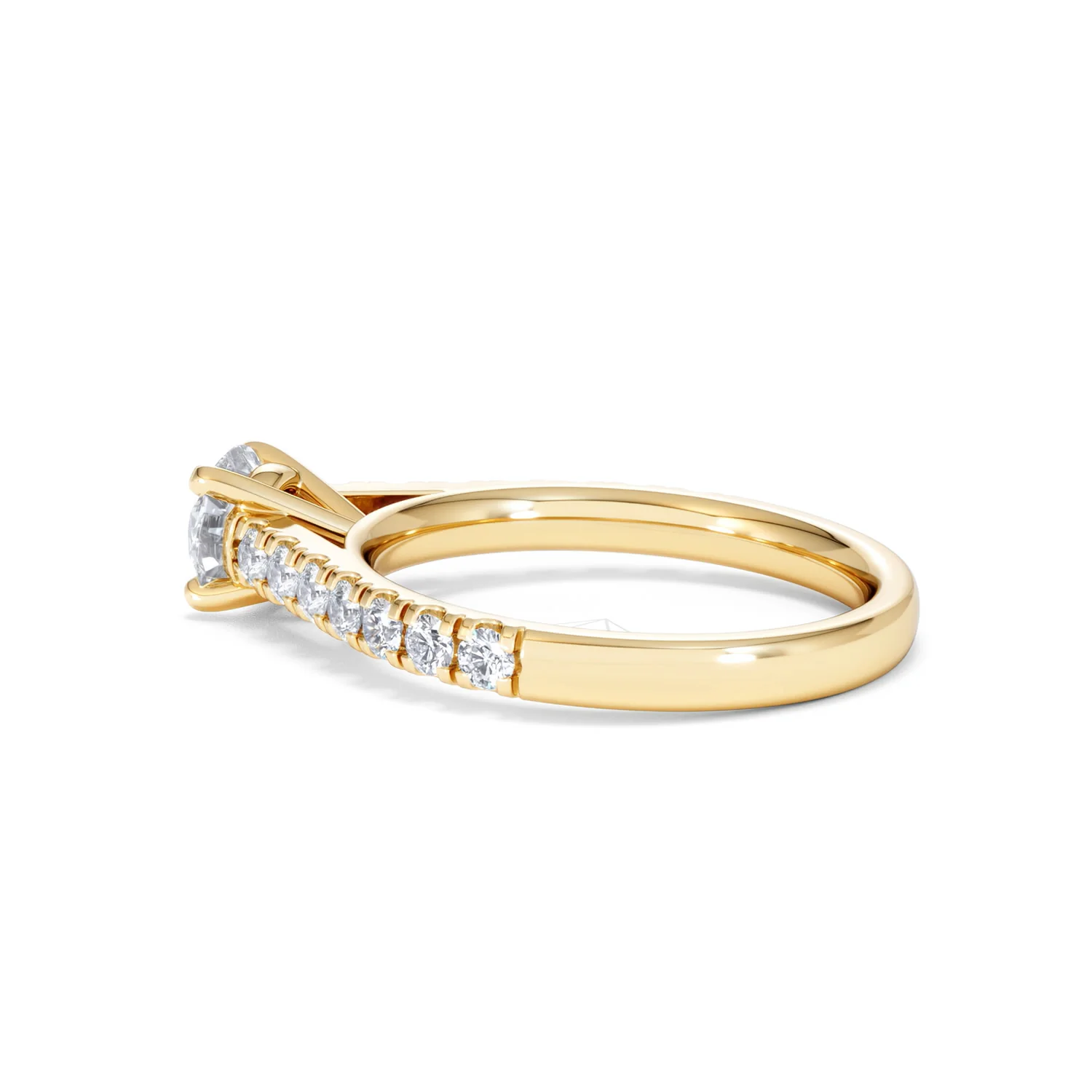 Natalia GIA Diamond Engagement Side Stone Ring 18K Gold 1.15CT G/SI2 - Image 63