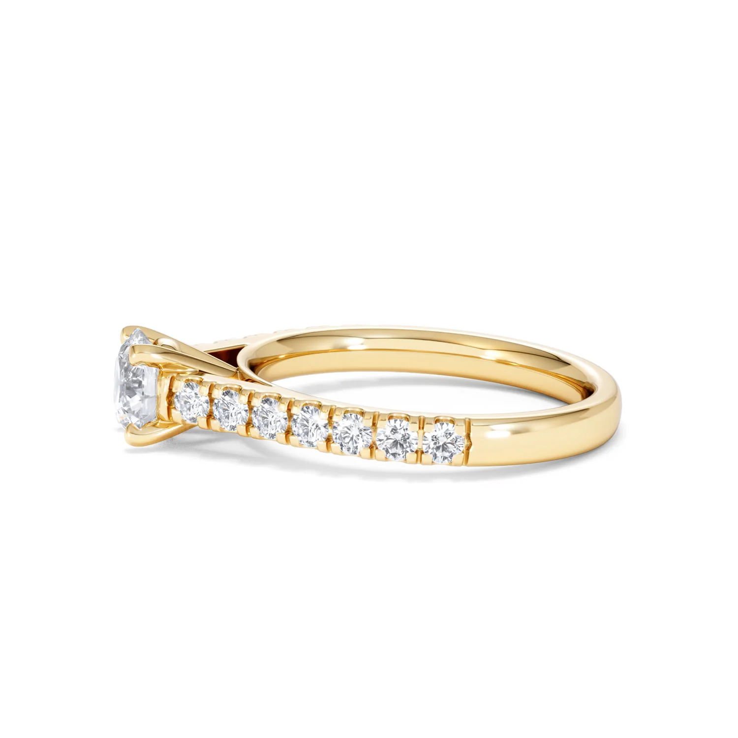 Natalia GIA Diamond Engagement Side Stone Ring 18K Gold 1.15CT G/SI2 - Image 70