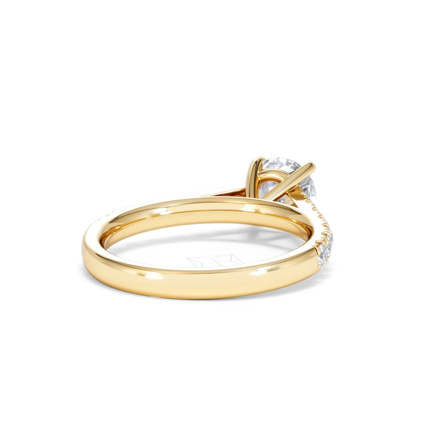 Natalia GIA Diamond Engagement Side Stone Ring 18K Gold 1.40CT G/SI2 - Image 42