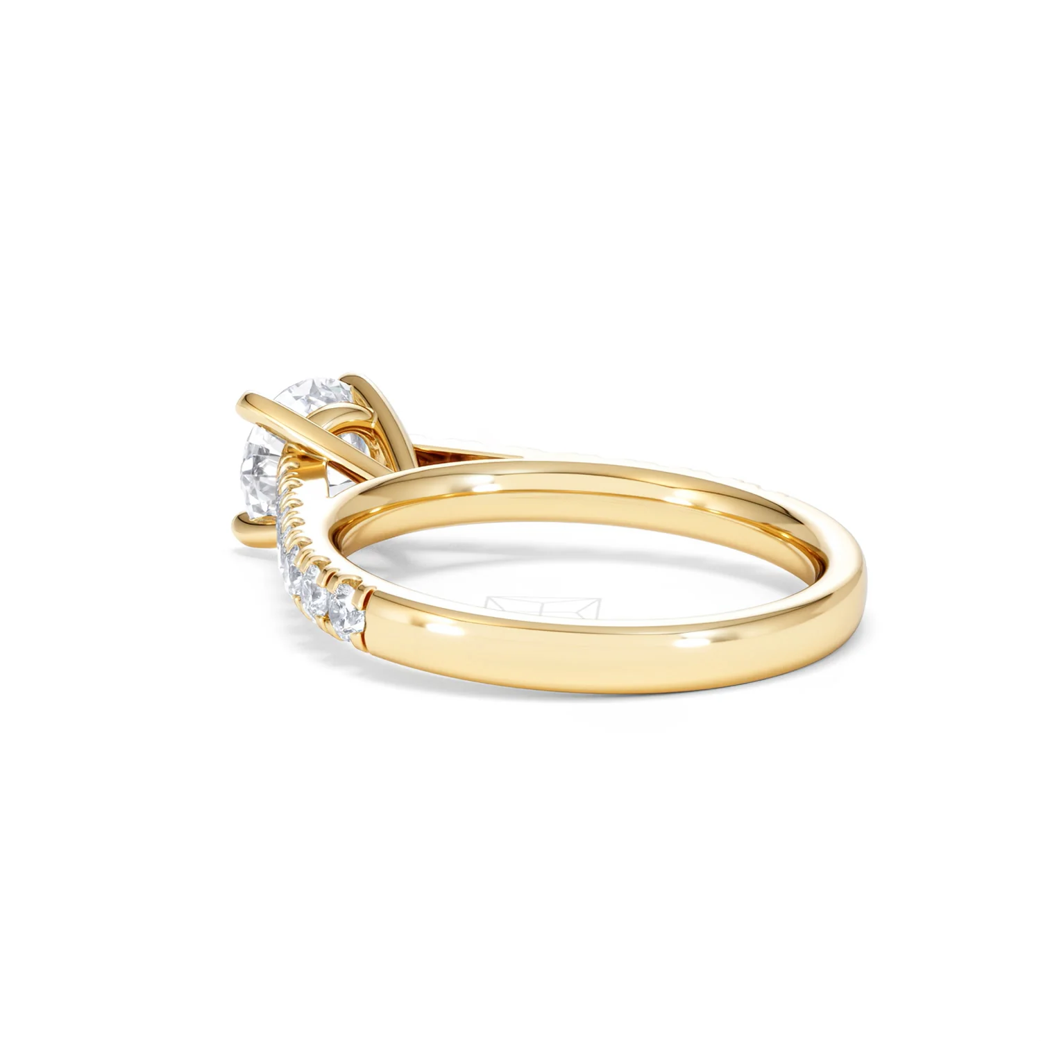 Natalia GIA Diamond Engagement Side Stone Ring 18K Gold 1.40CT G/SI2 - Image 57
