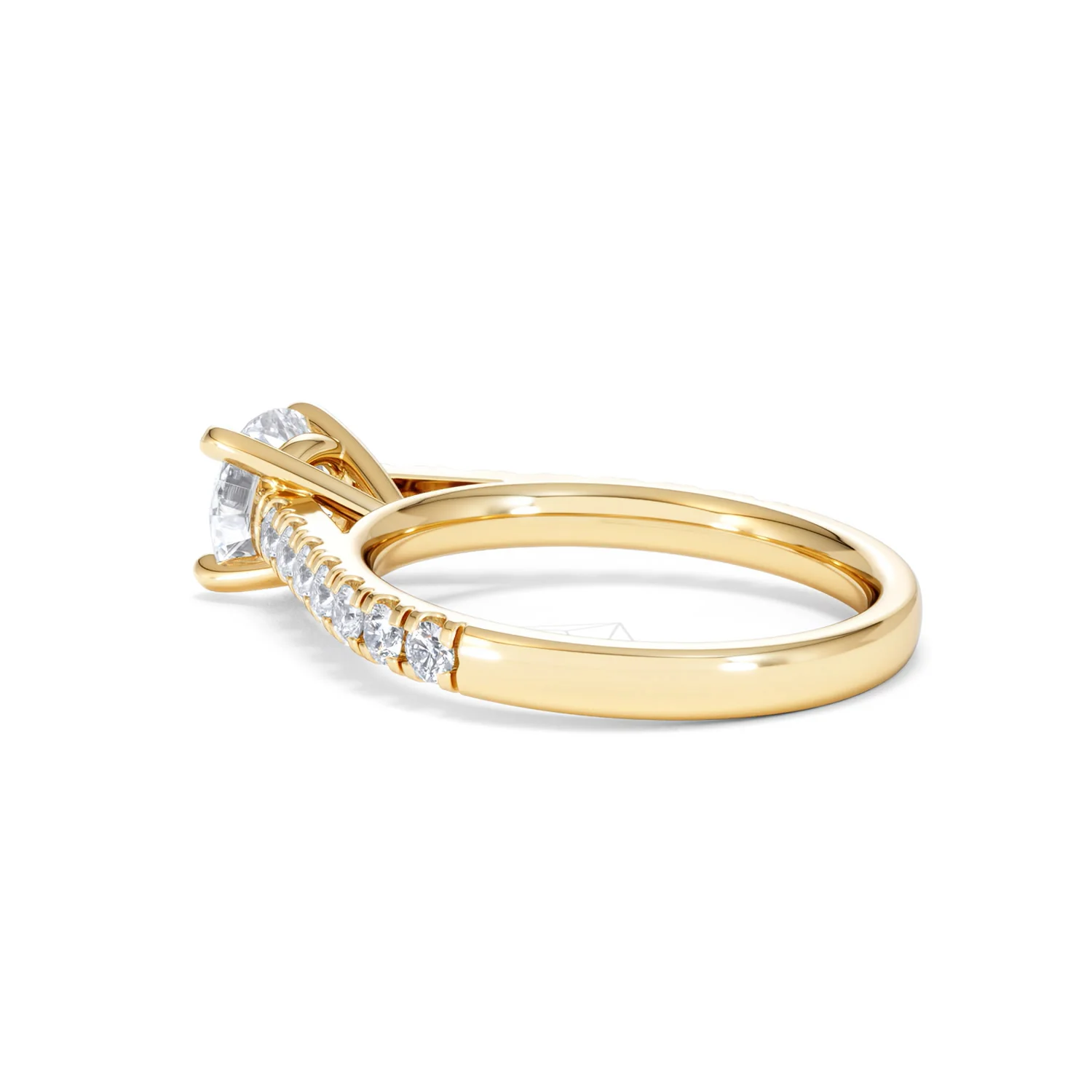 Natalia GIA Diamond Engagement Side Stone Ring 18K Gold 1.40CT G/SI2 - Image 60