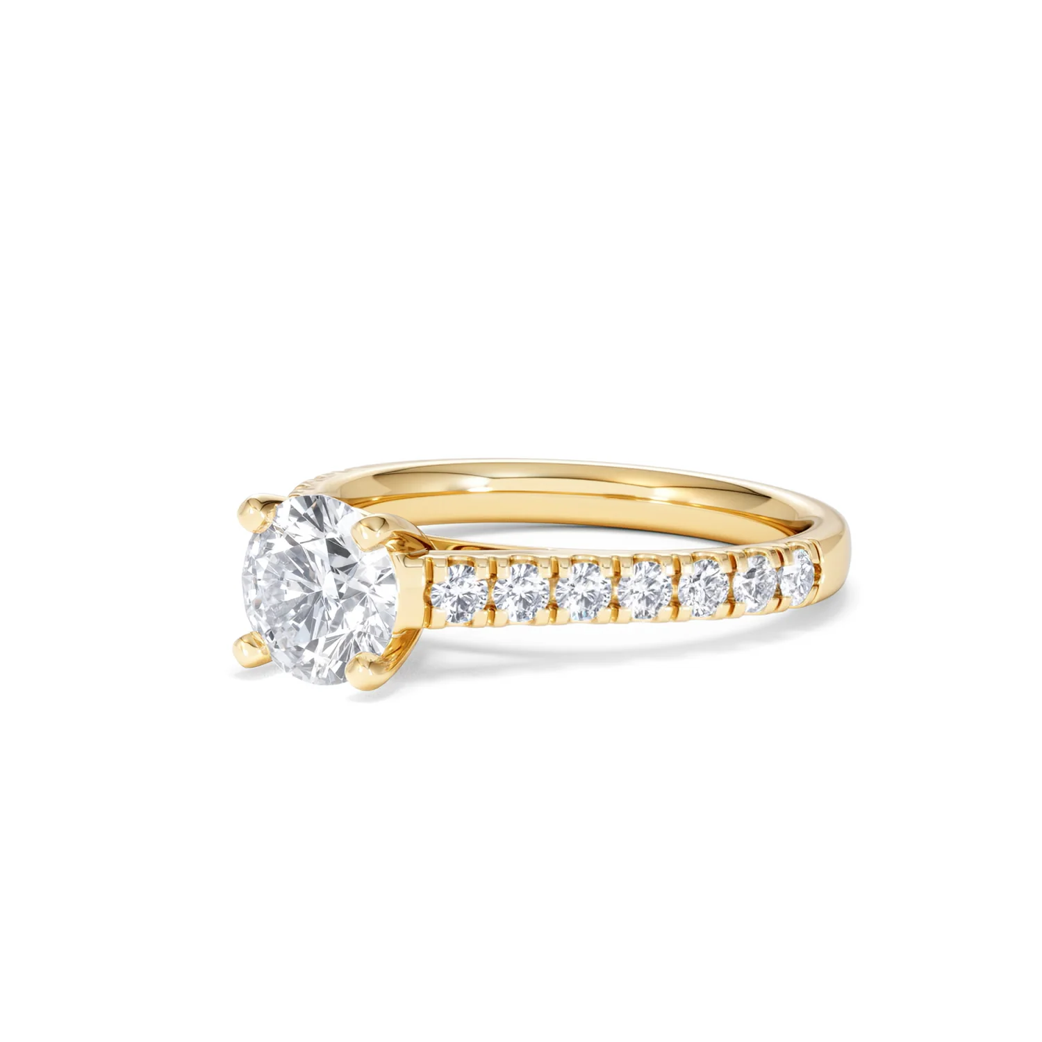 Natalia GIA Diamond Engagement Side Stone Ring 18K Gold 1.40CT G/SI2 - Image 80