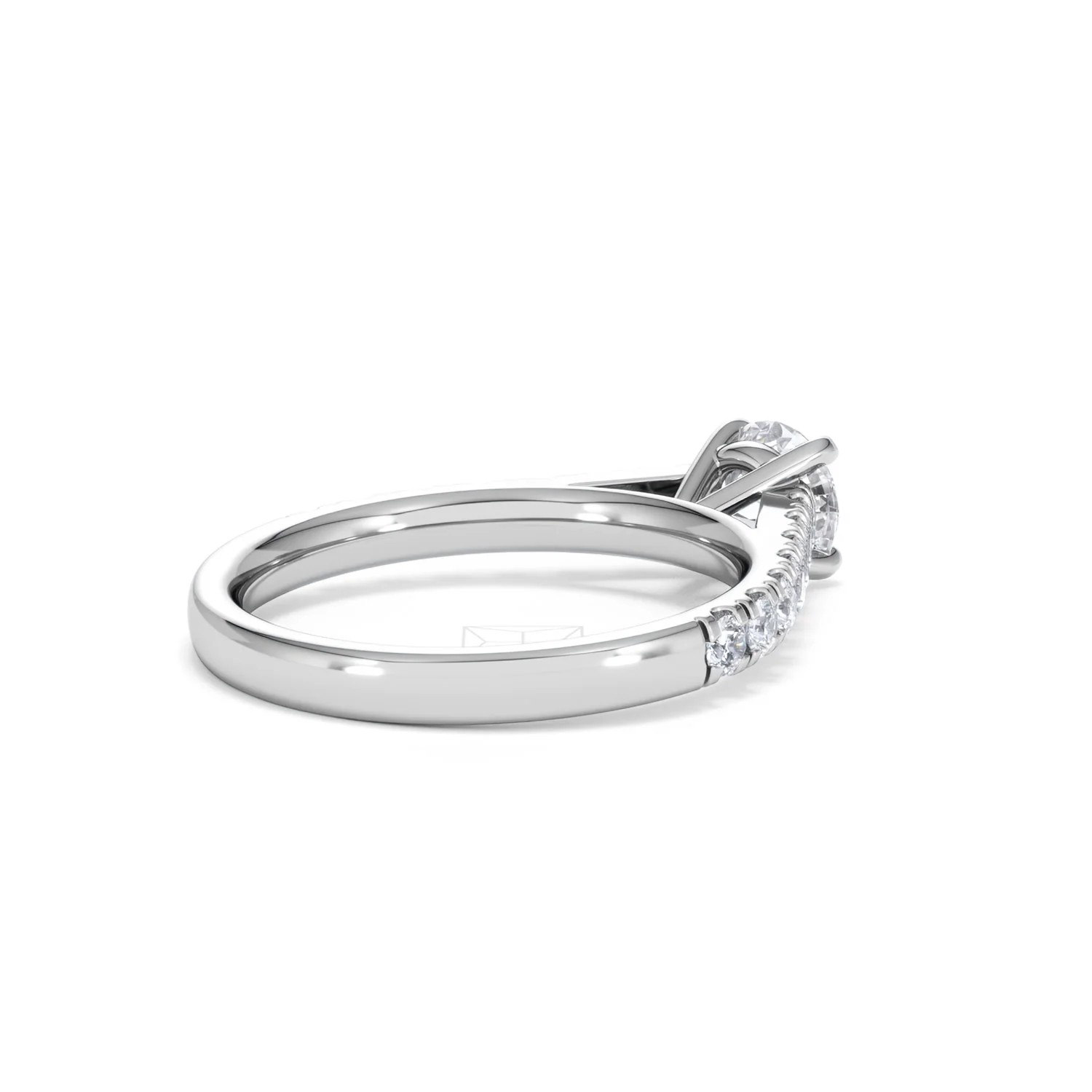 Natalia GIA Diamond Engagement Side Stone Ring 18KW Gold 1.15CT G/SI2 - Image 38